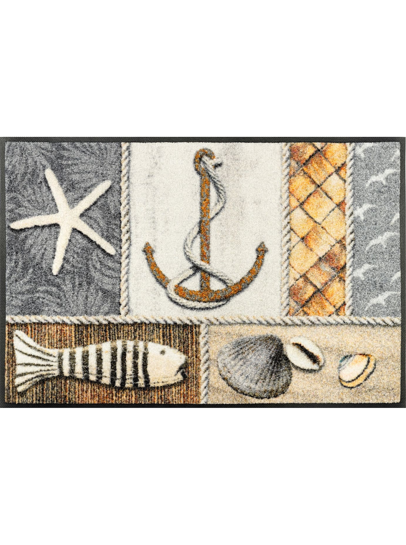 wash+dry by Kleen-Tex Fußmatte rechteckig 7 mm Höhe günstig online kaufen