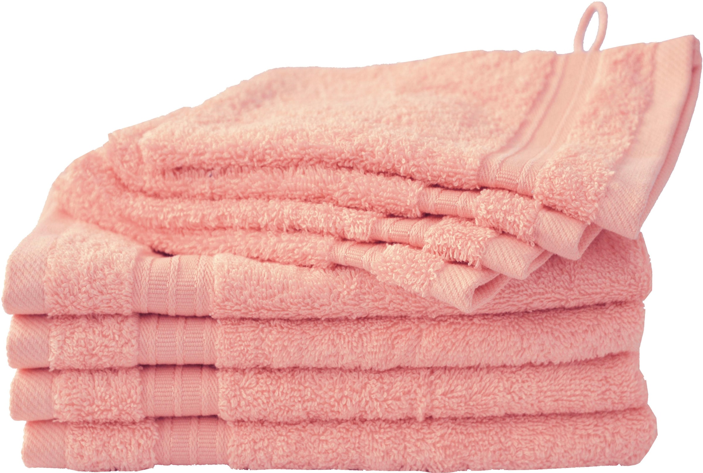 Dyckhoff Handtuch Set "Siena" Set 8 Stk. Walkfrottier in tollen Unifarben günstig online kaufen
