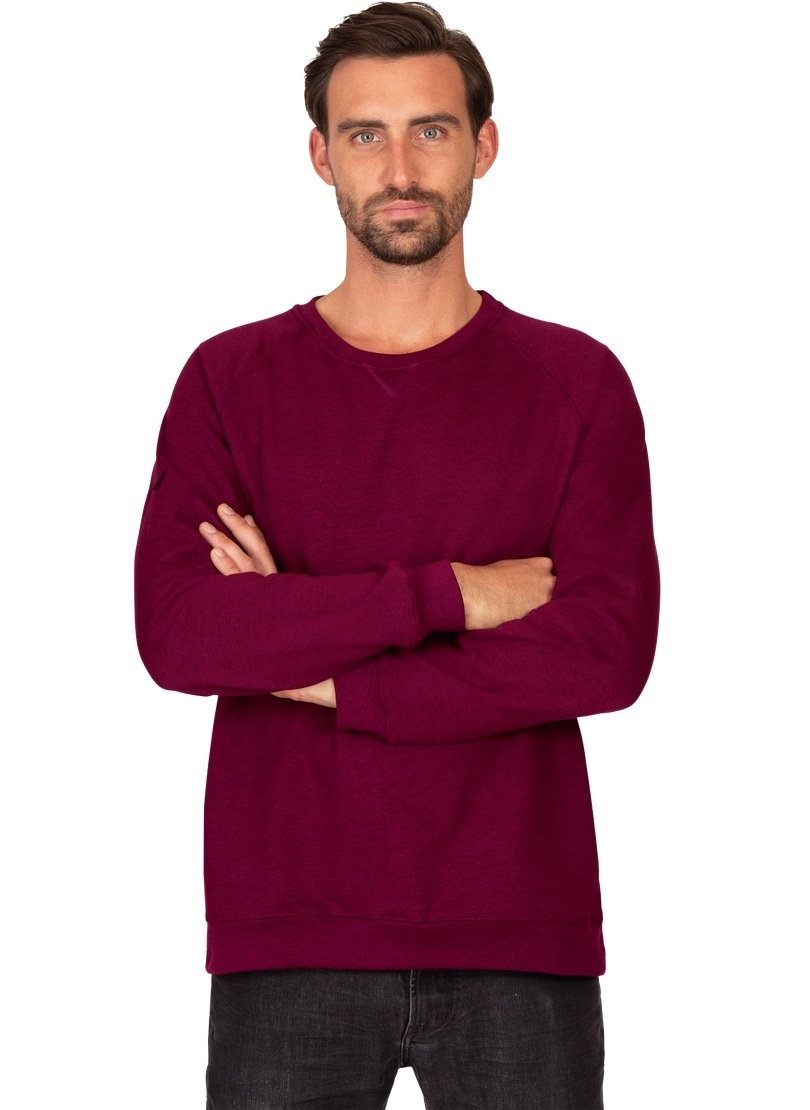 ▷ mit Innenseite« Sweatshirt angerauter kaufen Trigema | Sweatshirt »TRIGEMA BAUR