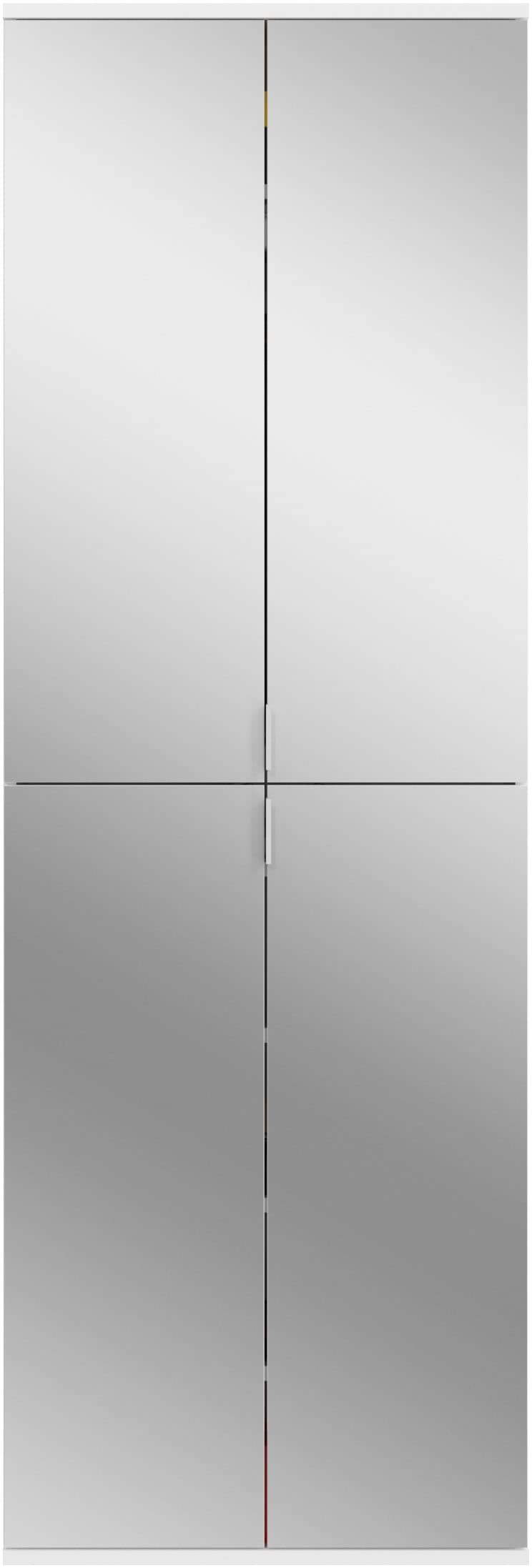 INOSIGN Garderoben-Set »Trondheim, Breite 213 cm, 6-teilig, bestehend aus:«, (Set, 5 St.), 3x Garderobenschrank, 1 Kommode, 1 Garderobenstange, 1 Ablageboden