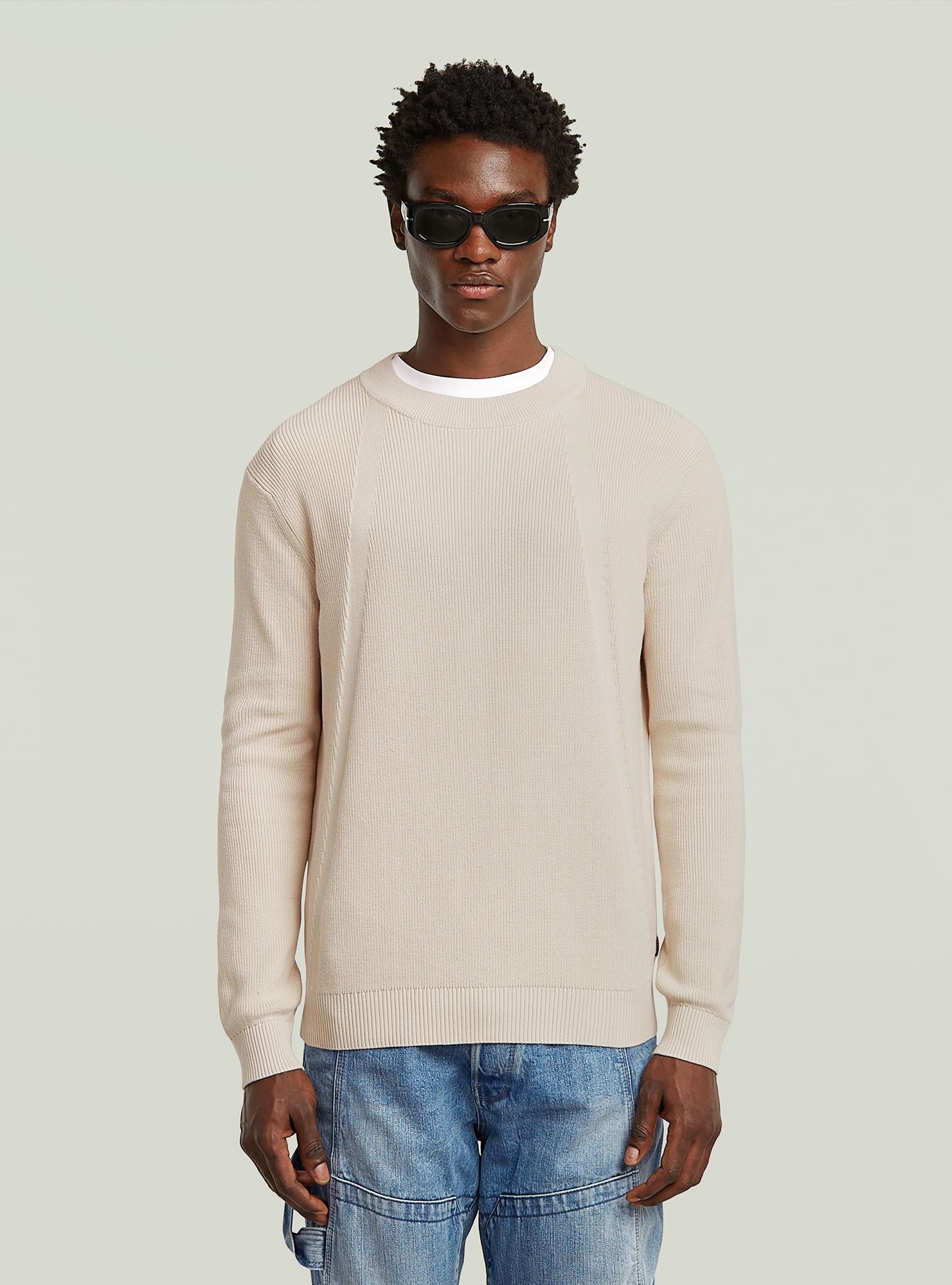 G-STAR Longpullover »Structure Knit Pullover«