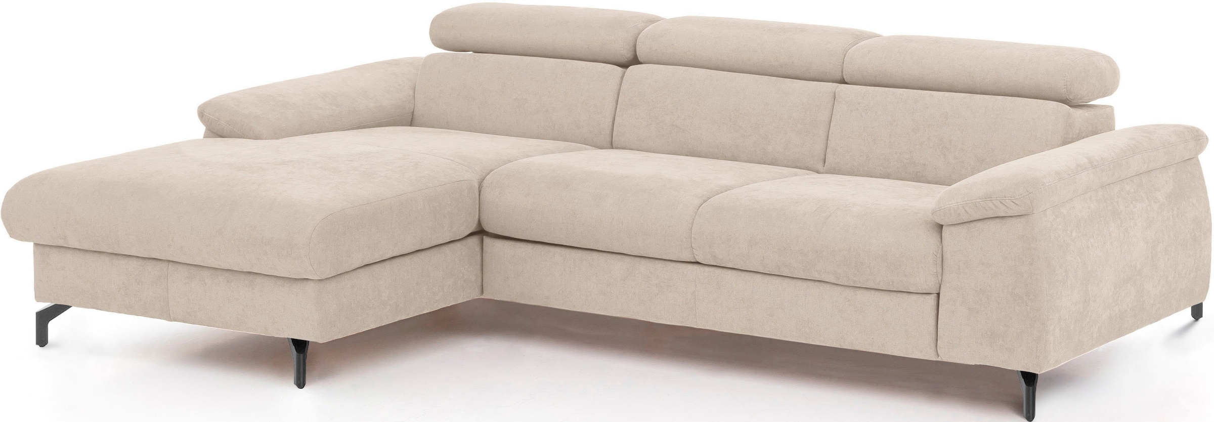 COTTA Polstergarnitur "Komaris L-Form", (Set), Set bestehend aus: Ecksofa m günstig online kaufen