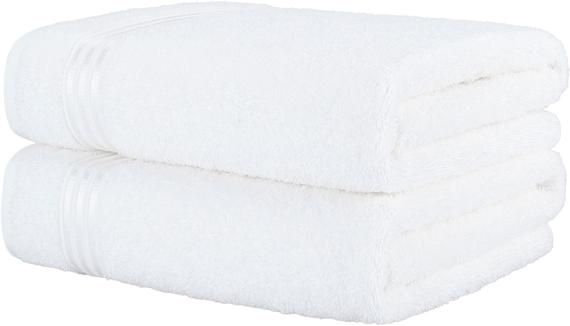 Saunatuch HAMMETEX, B:80cm L:200cm, weiß, Frottier, Baumwolle, Handtücher, "Hammetex 2er Set extra große Saunatücher", 100% Baumwolle – Weich &