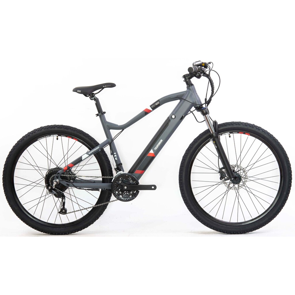 Telefunken E-Bike »Aufsteiger M923«, 27 Gang, Shimano, Altus, Heckmotor 250 W