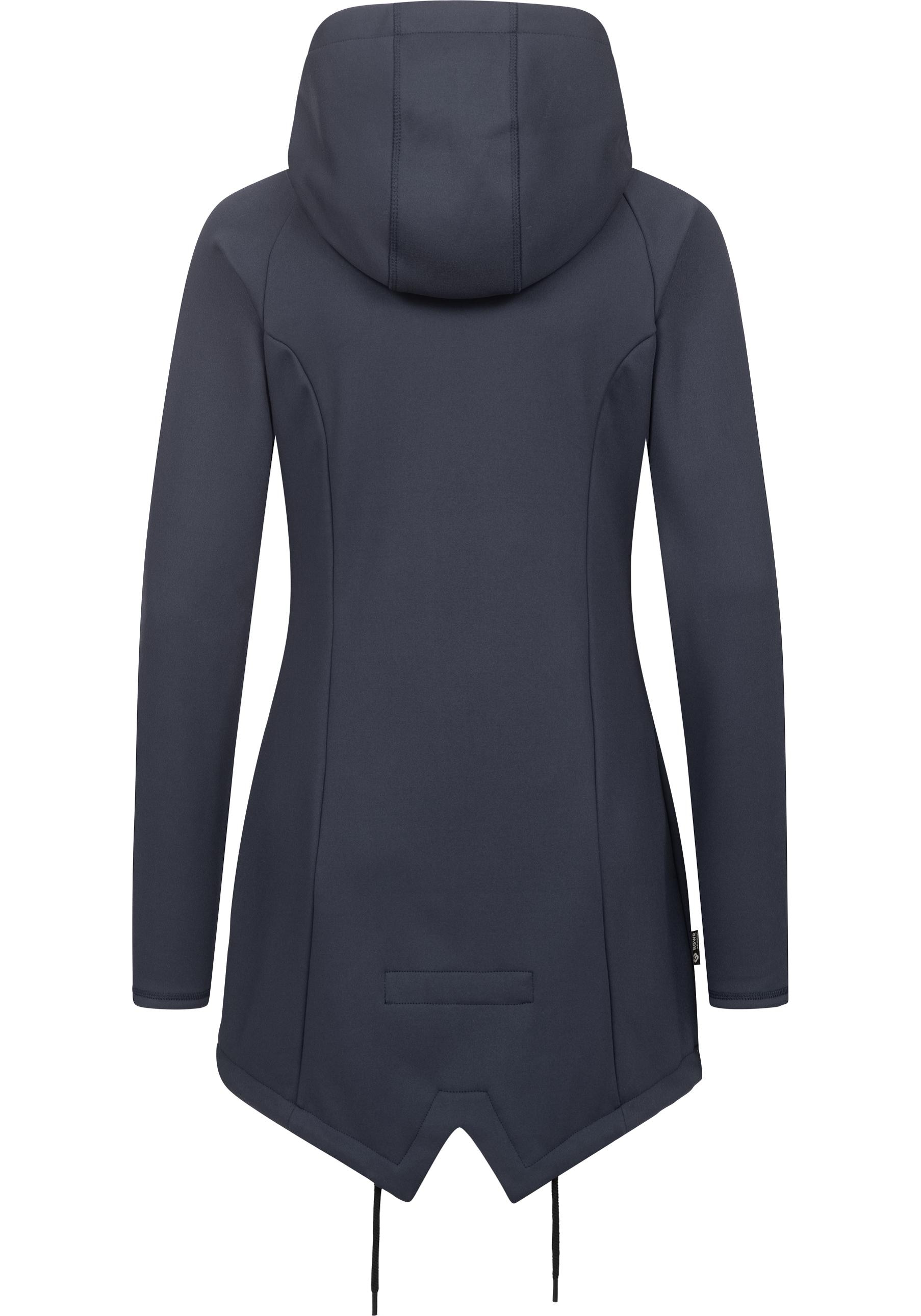 Ragwear Sweatjacke »Wingi«, Sportliche Damen Kapuzenjacke mit kuschelig weichem Innenleben