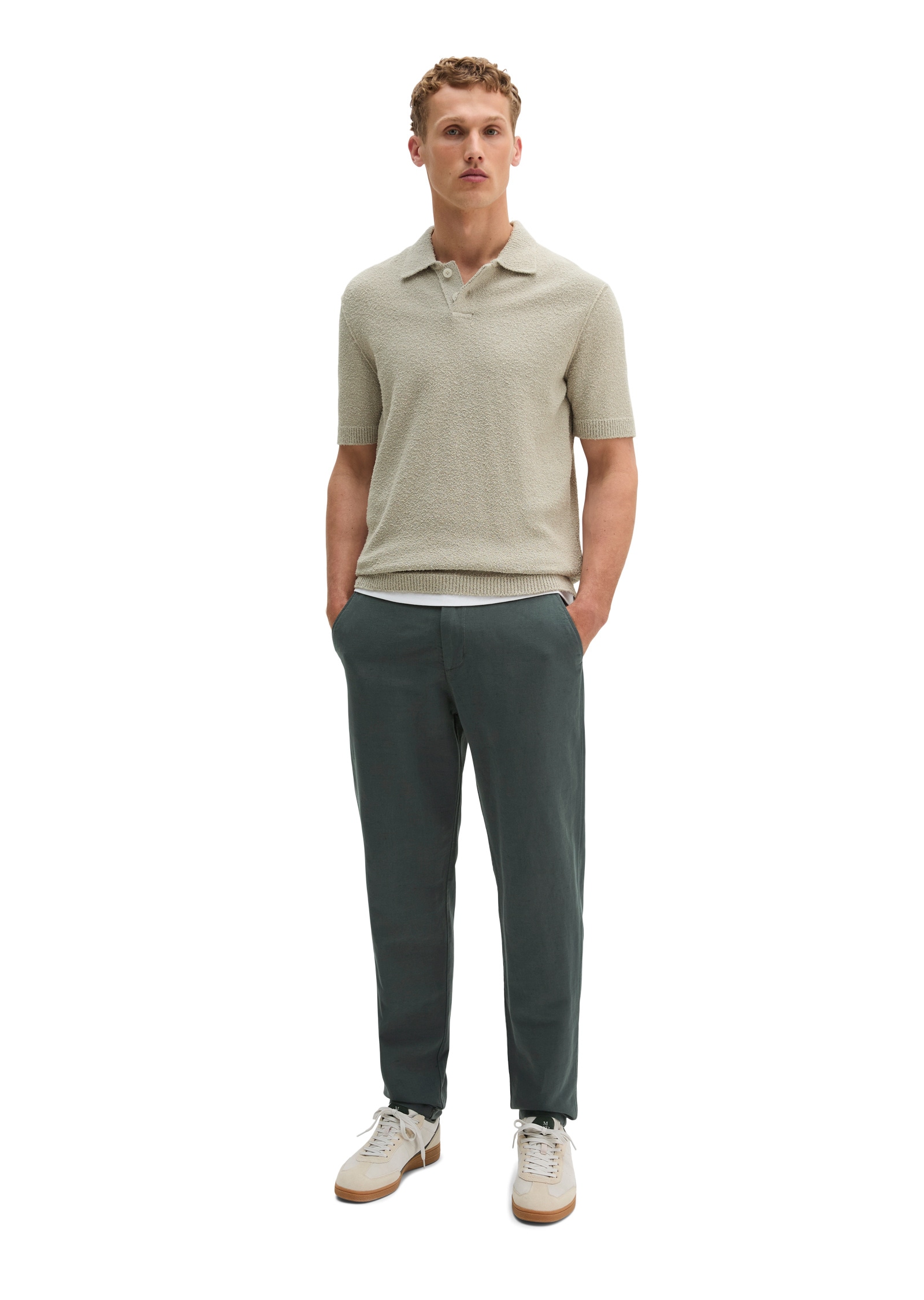 Marc O'Polo Poloshirt »aus weichem Bio-Baumwoll-Mix«