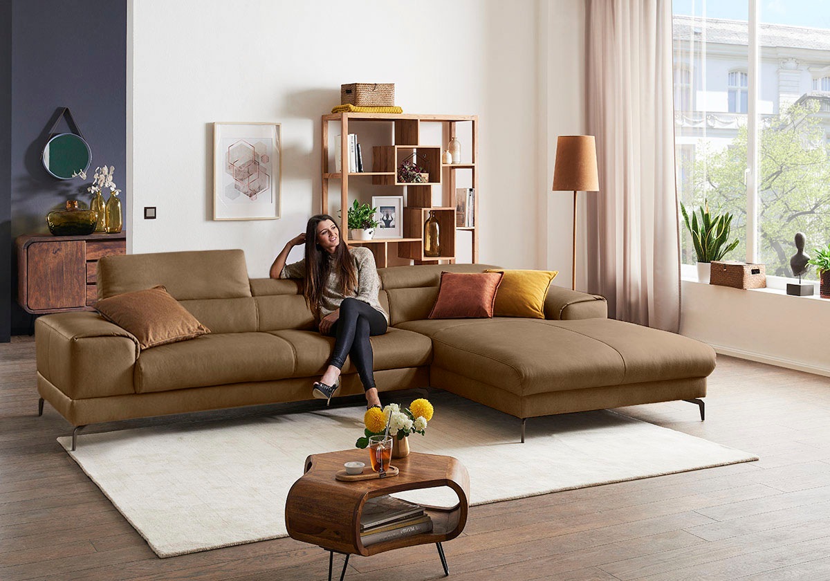 W.SCHILLIG Piedroo Ecksofa Braun 6