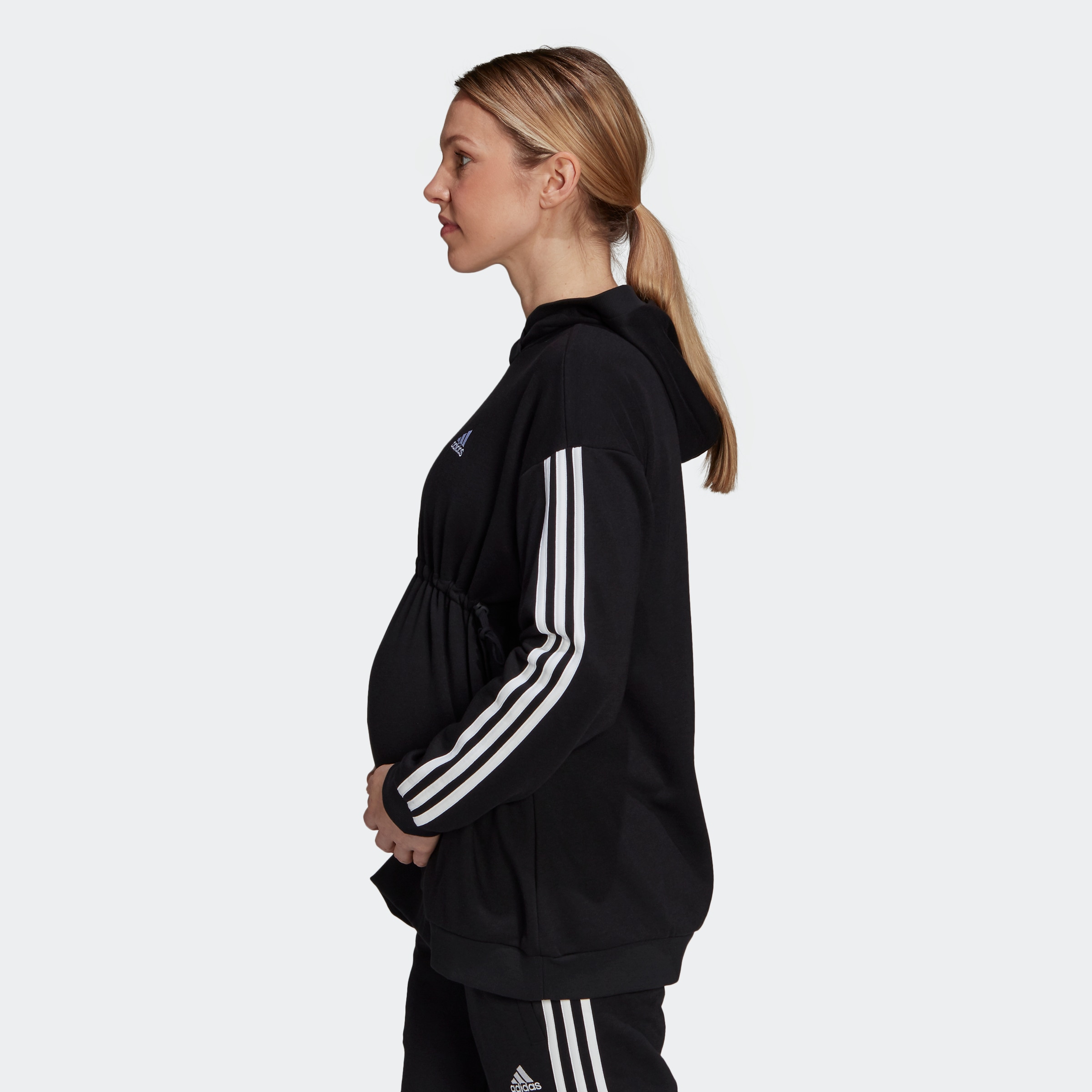 adidas Sportswear Kapuzensweatshirt »ESSENTIALS COTTON 3-STREIFEN HOODIE – UMSTANDSMODE«