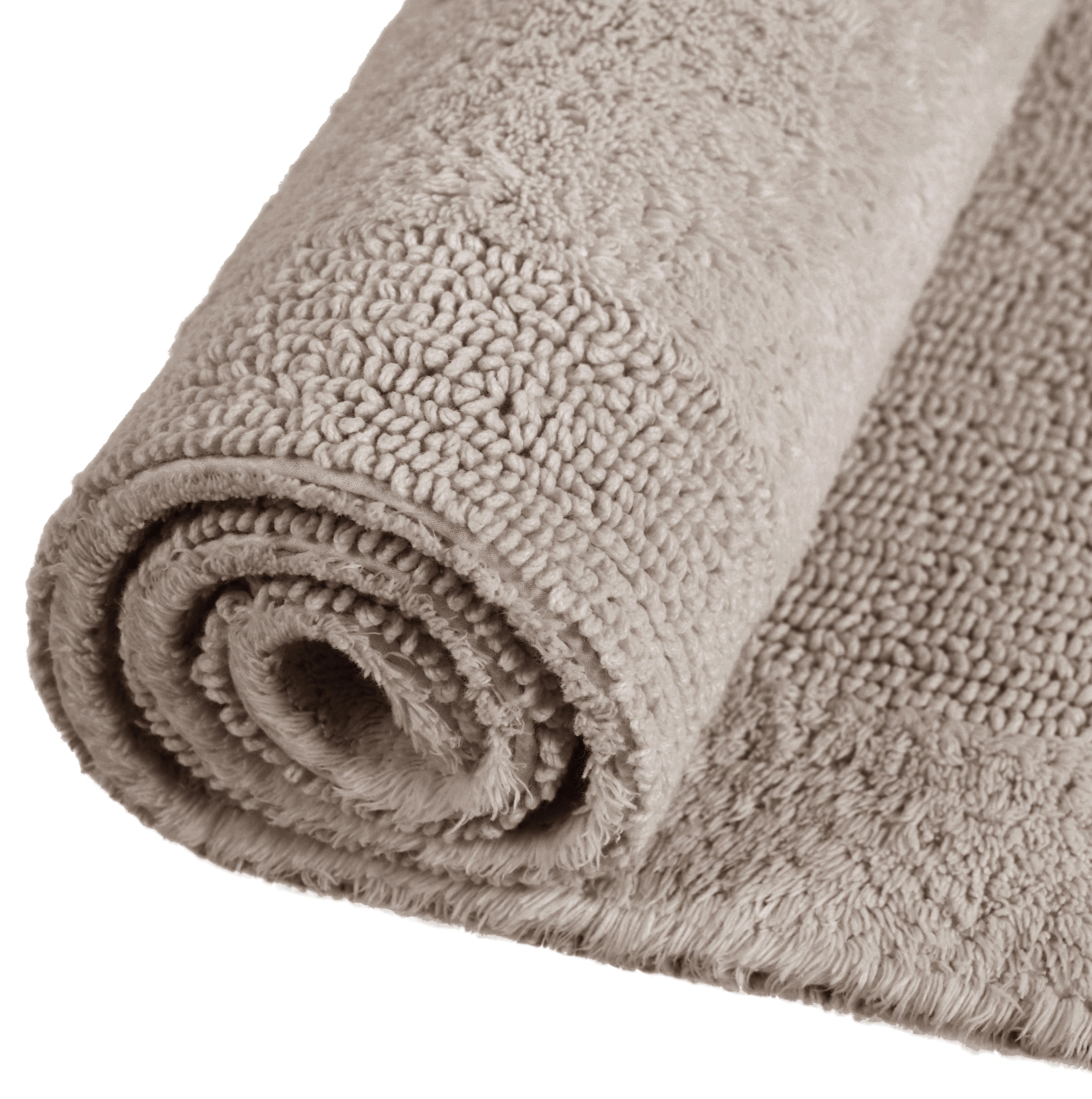 OTTO home Badematte »Kapra, Badvorleger, Badezimmer Teppich« Höhe 14 mm beidseitig nutzbar | fußbodenheizungsgeeignet | strapazierfähig mit Bordüre, Badteppich, Badematte, Baumwolle