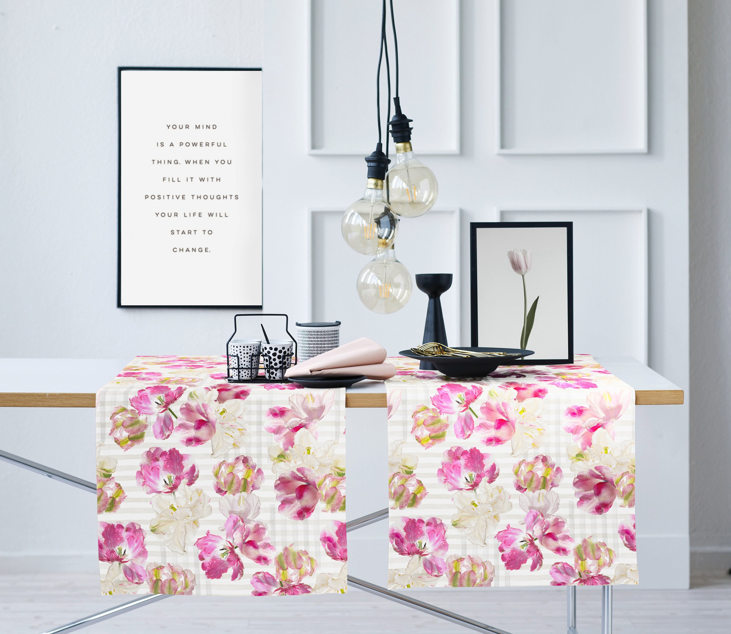 APELT Tischläufer "6405 SPRINGTIME, Frühjahrsdeko, Frühling" Digitaldruck günstig online kaufen