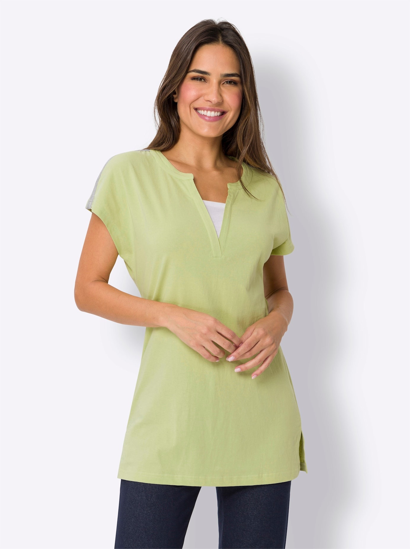 Longshirt "Longshirt" 1 Stk. tlg. günstig online kaufen