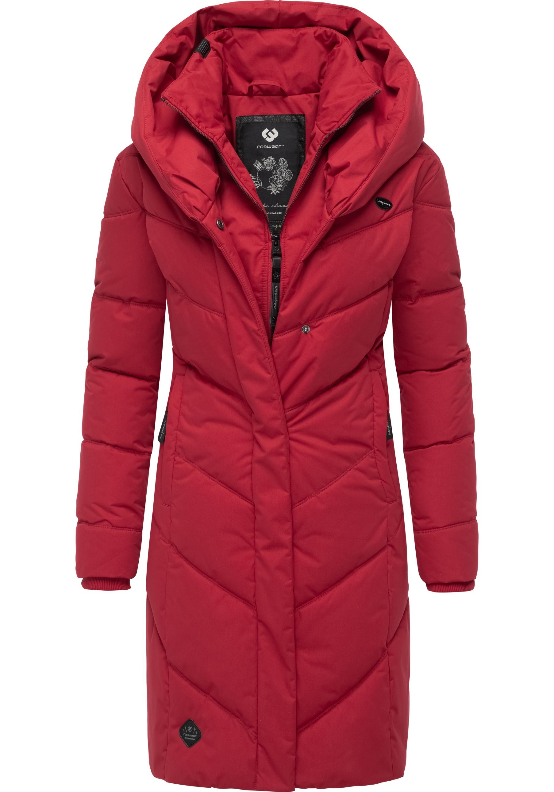 Ragwear Natalka Quilted Coat Bordeaux XXL 3