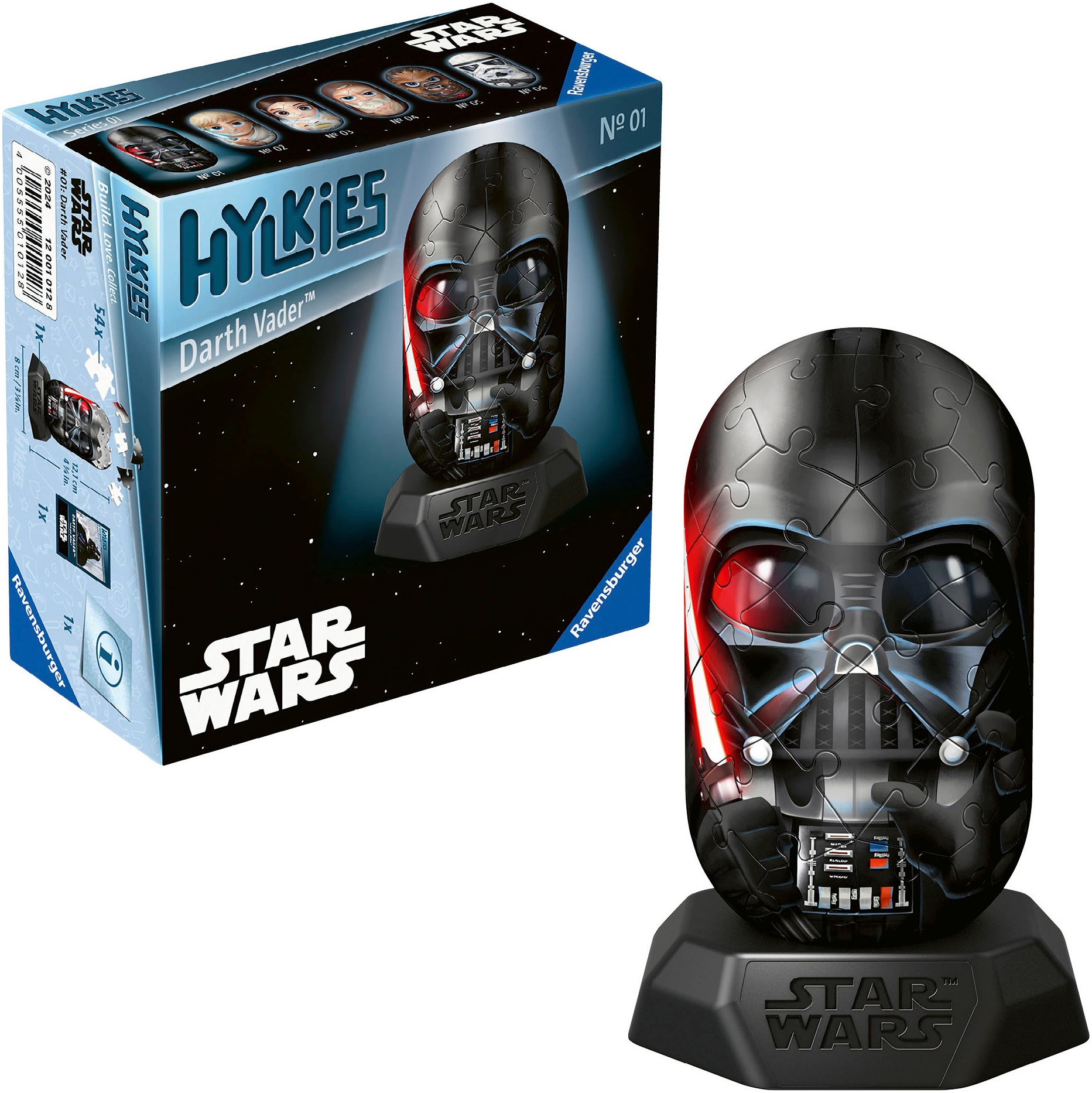 3D-Puzzle »Star Wars Hylkies Sammelfigur #01 Darth Vader«, Made in Europe; FSC® -...