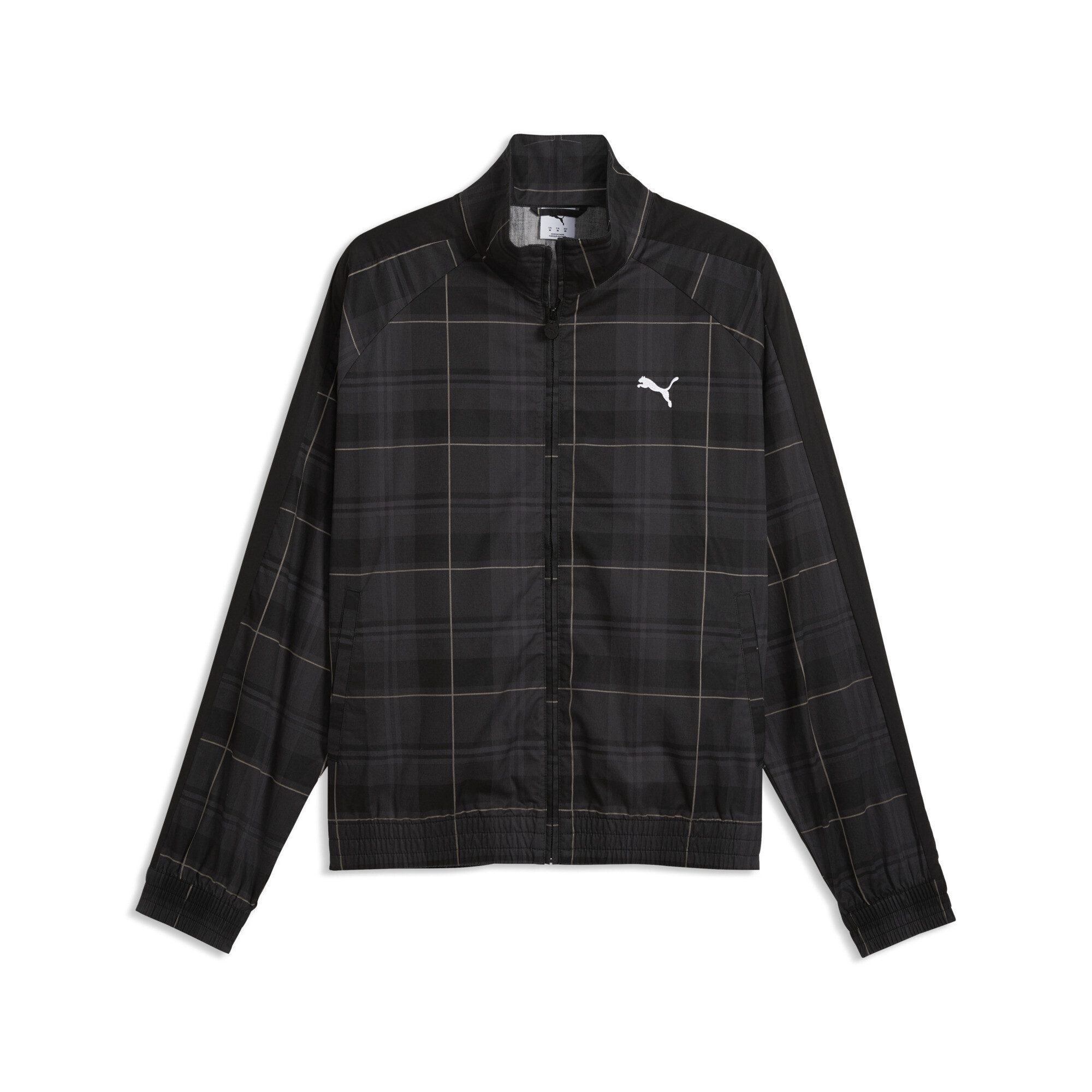 PUMA Trainingsjacke "T7 Relaxed Tartan Trainingsjacke Herren"