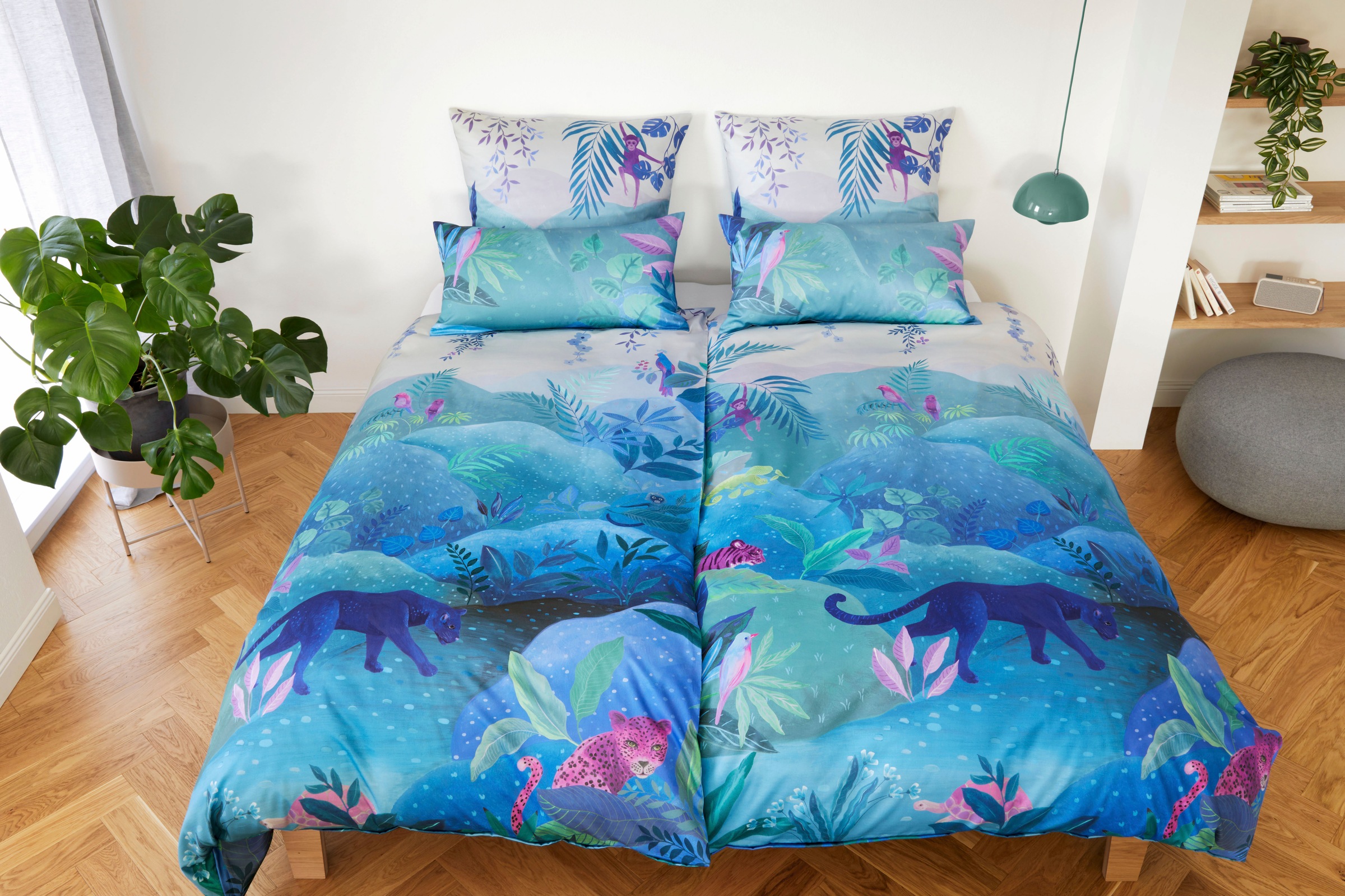 Elegante Bettwäsche "Fairytale" 2 Stk. angenehmes Hautgefühl günstig online kaufen