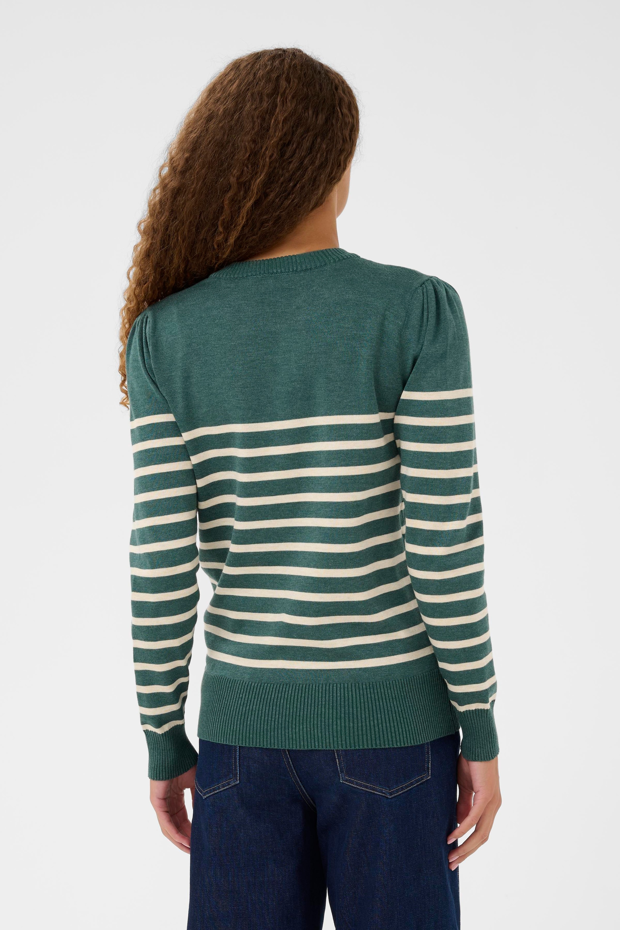 Saint Tropez Strickpullover »MilaSZ LS Striped«