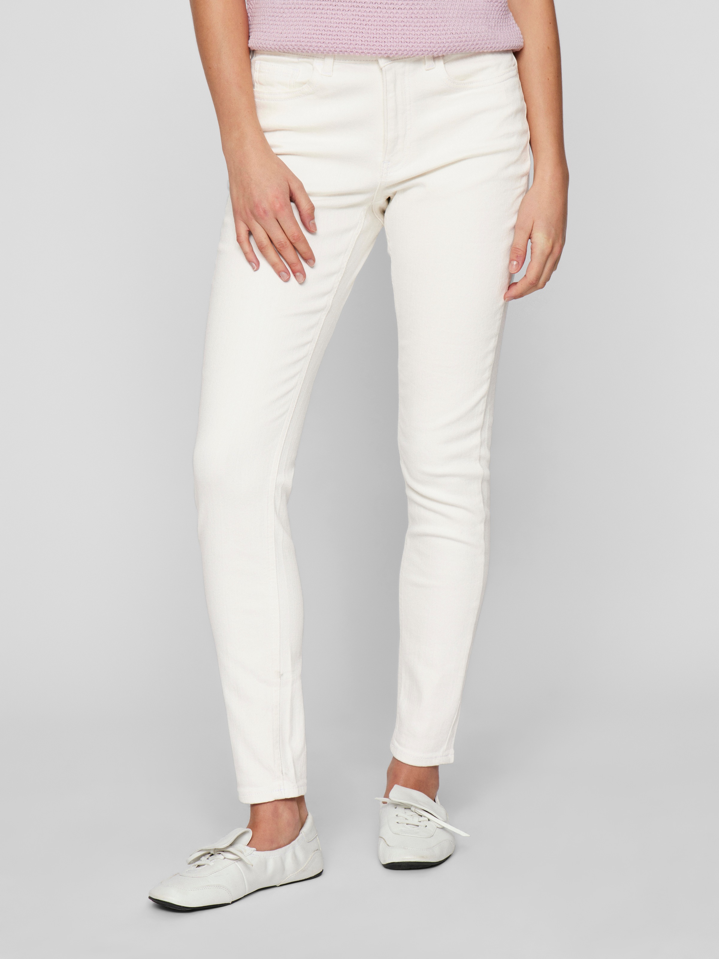 Vila "VISARAH RW SKINNY JEANS WHITE EMY-NOOS" günstig online kaufen