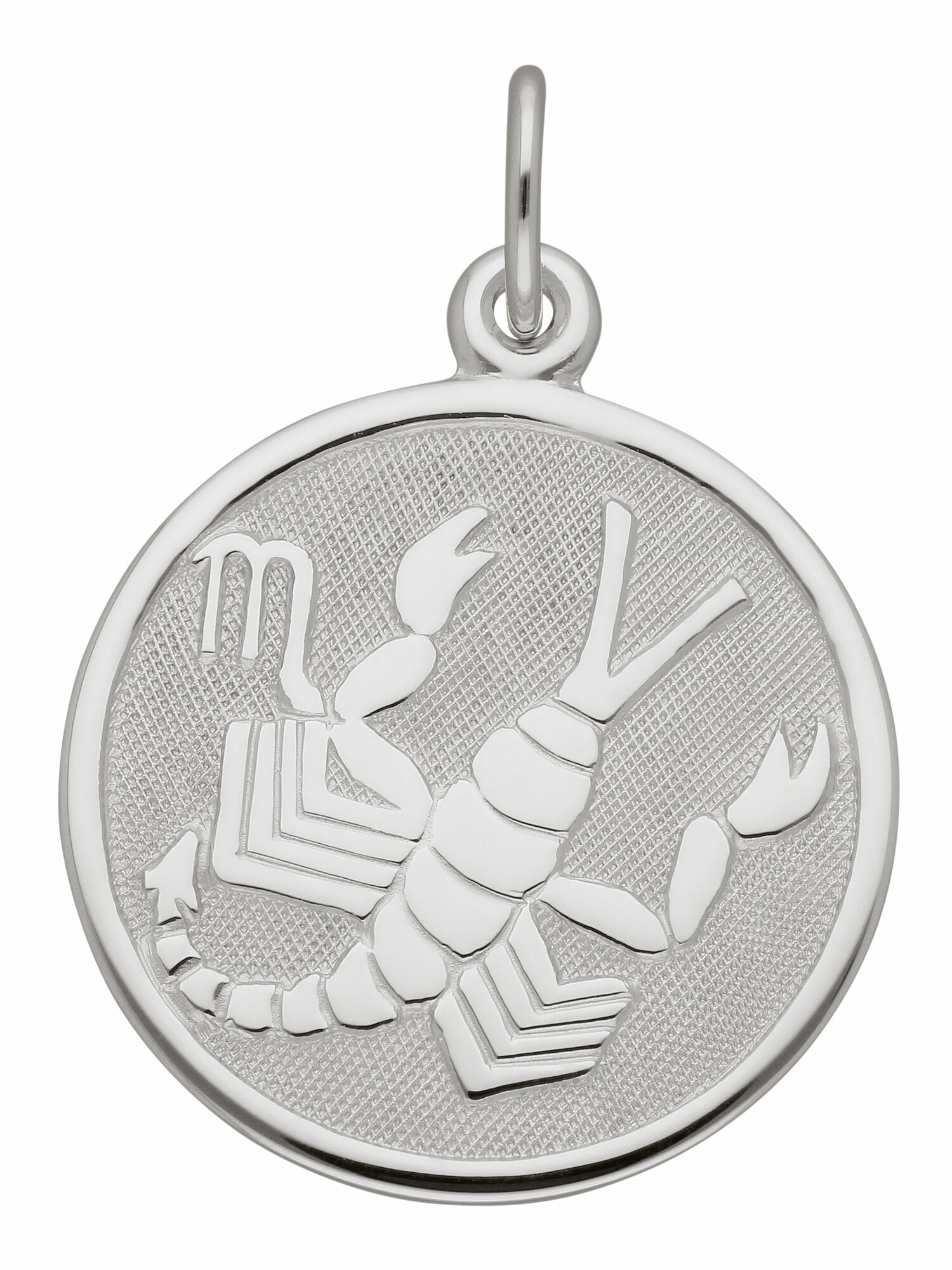 Adelia´s Kettenanhänger »925 Silber Sternzeichen Anhänger Skorpion Ø 15,7  mm«, Silberschmuck für Damen & Herren bestellen | BAUR