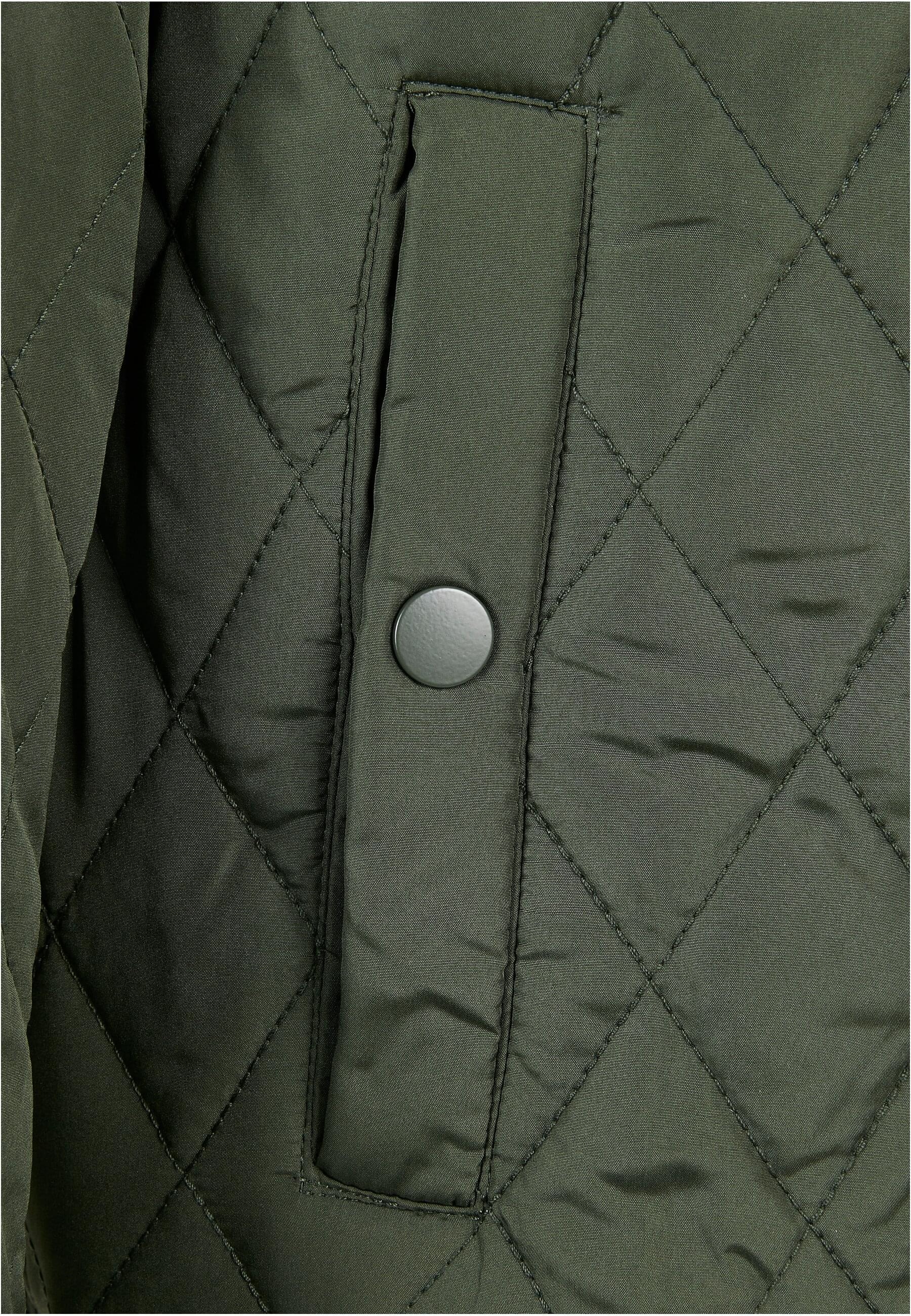 URBAN CLASSICS Allwetterjacke »Urban Classics Herren Diamond Quilt Nylon Jacket«, (1 St.), ohne Kapuze