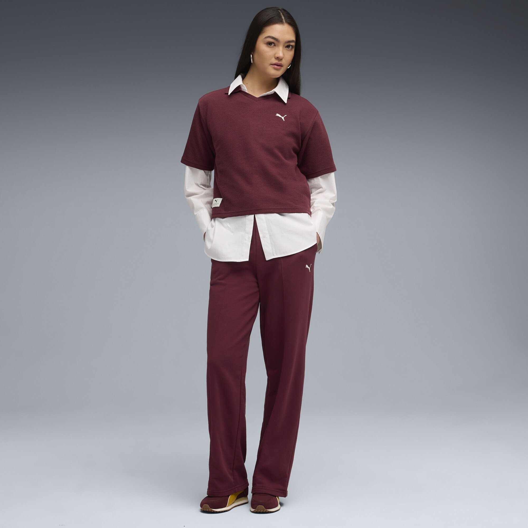 PUMA Sporthose »PUMA Class Straight Fit High-Waist-Hose Damen«