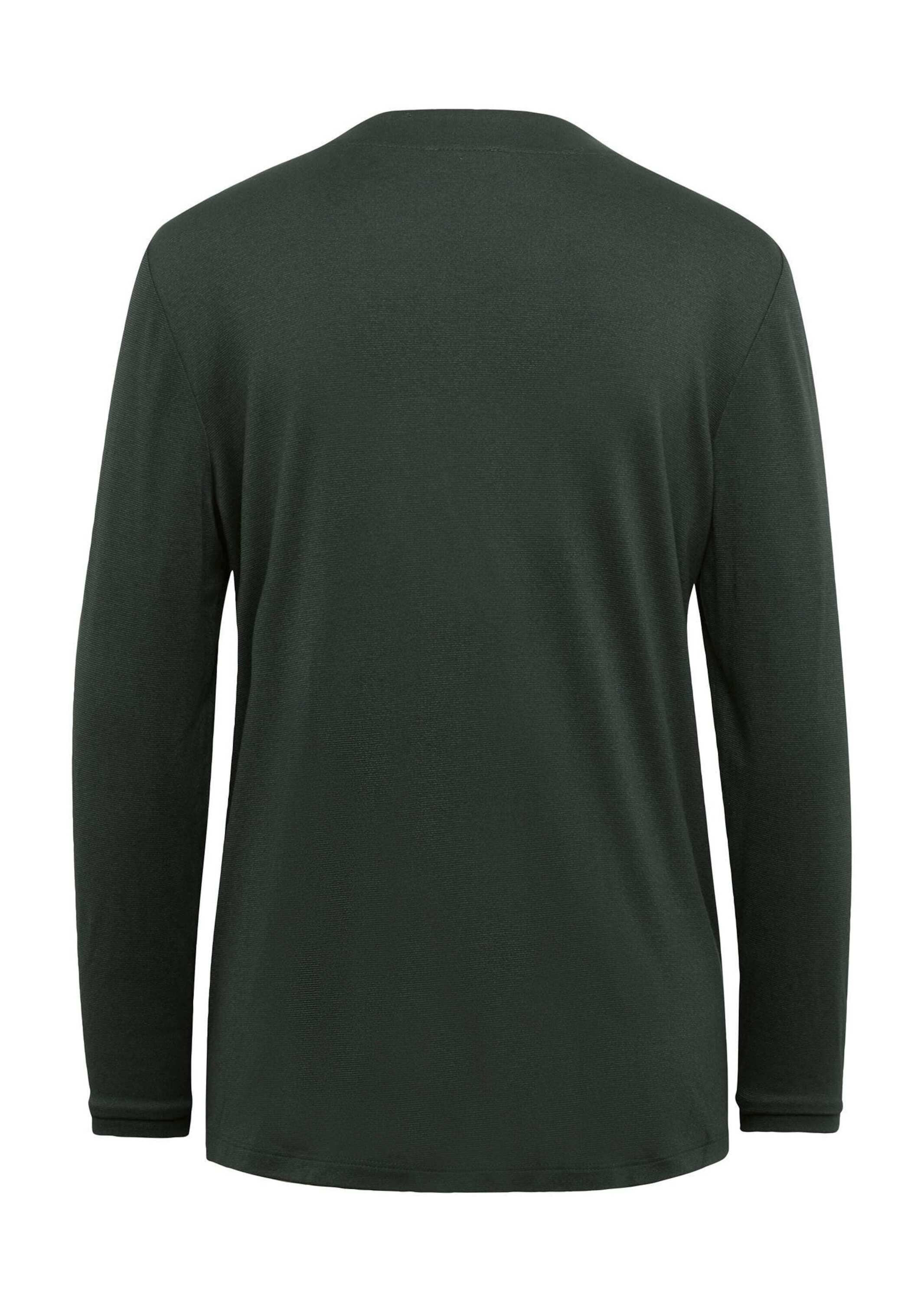 GOLDNER Jackenblazer »Indoorjacke Bequeme Shirtjacke in kombinationsstarker Velourslederoptik«