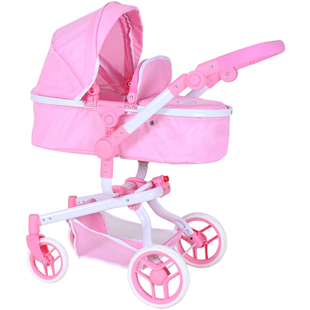 Knorrtoys® Kombi-Puppenwagen »Boonk - Princess White Rose«