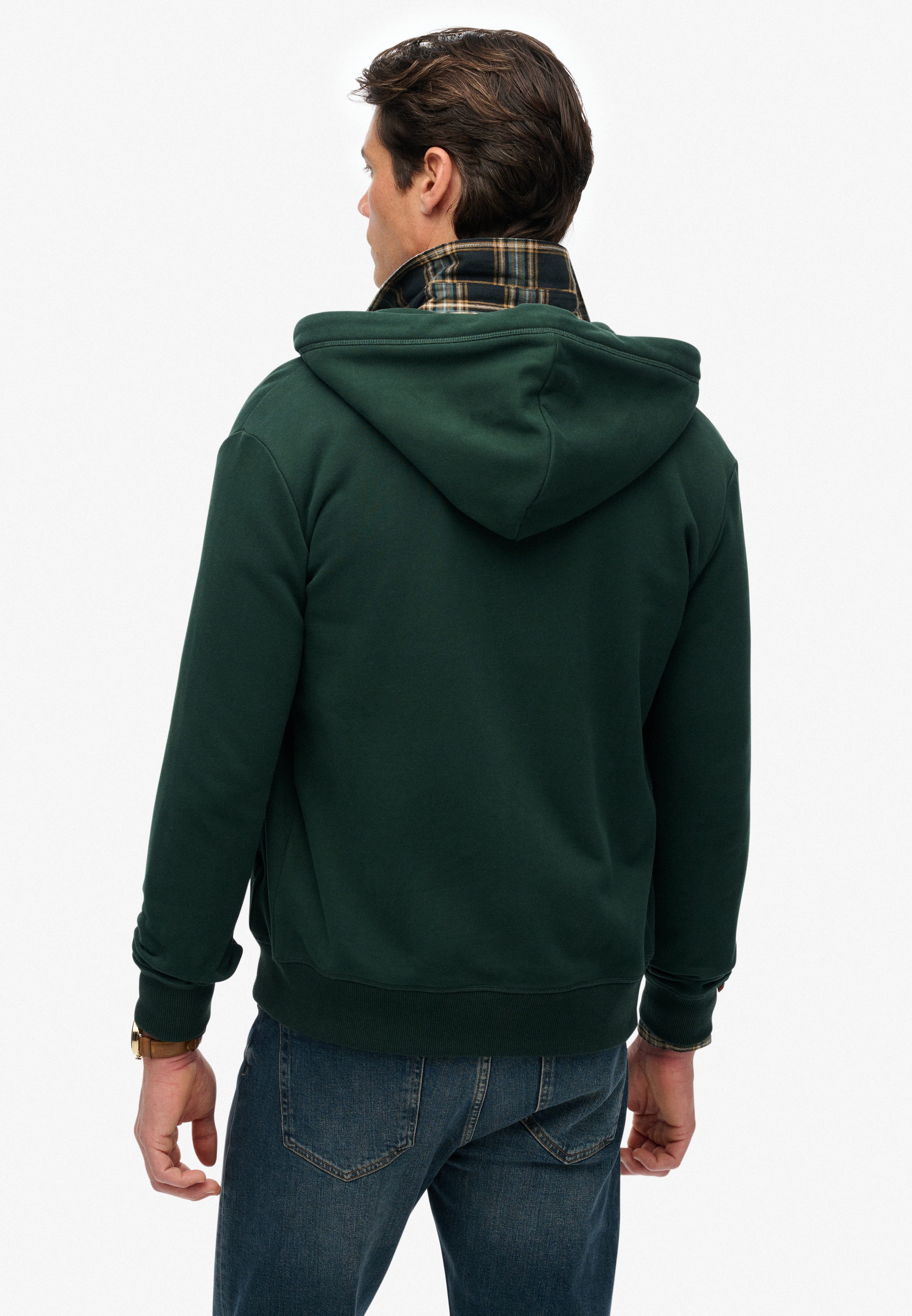 Superdry Kapuzensweatjacke »ESSENTIAL LOGO ZIP HOODIE HB«