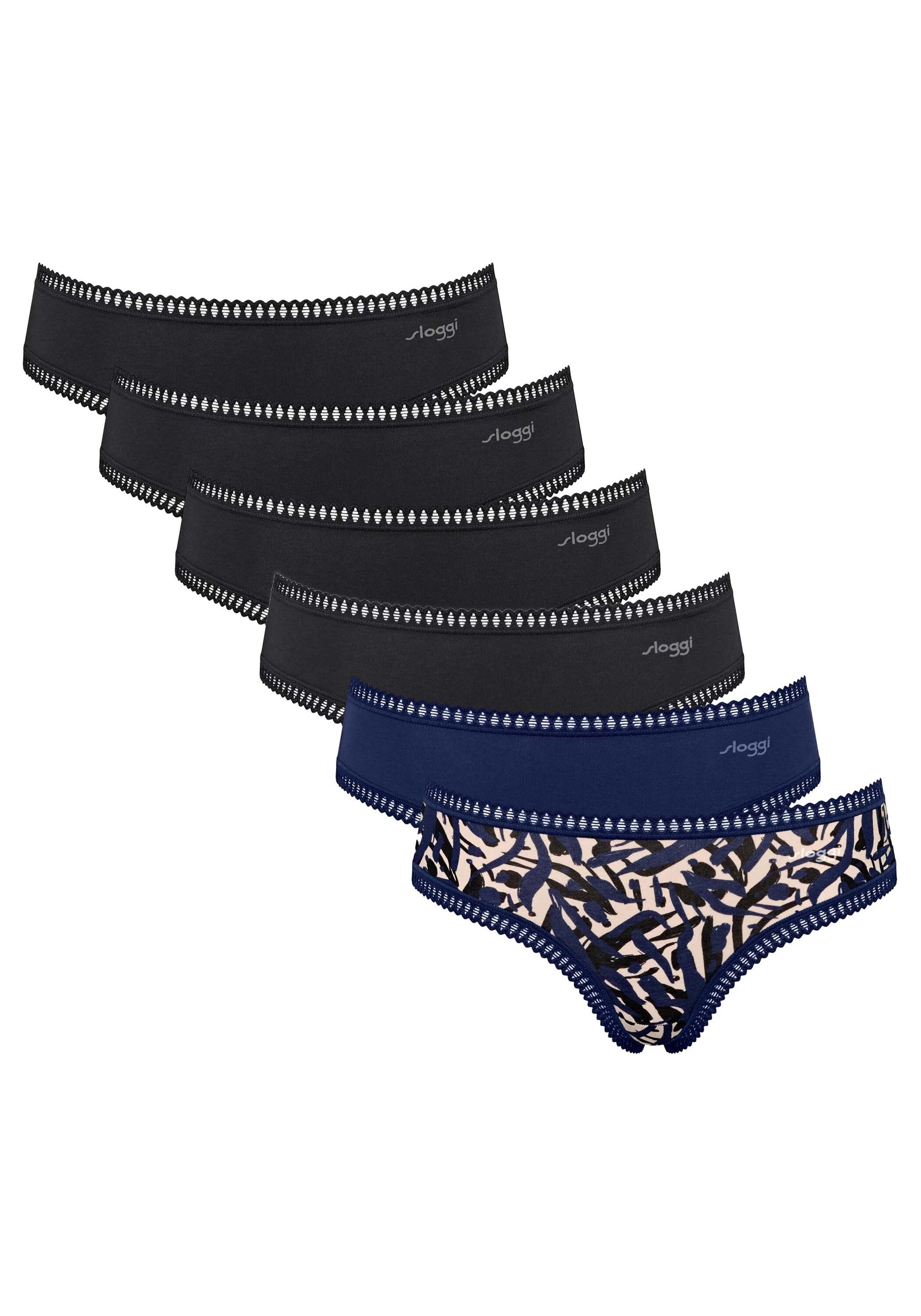 sloggi Slip "Slip GO Crush Hipster C6P 6er Pack" günstig online kaufen