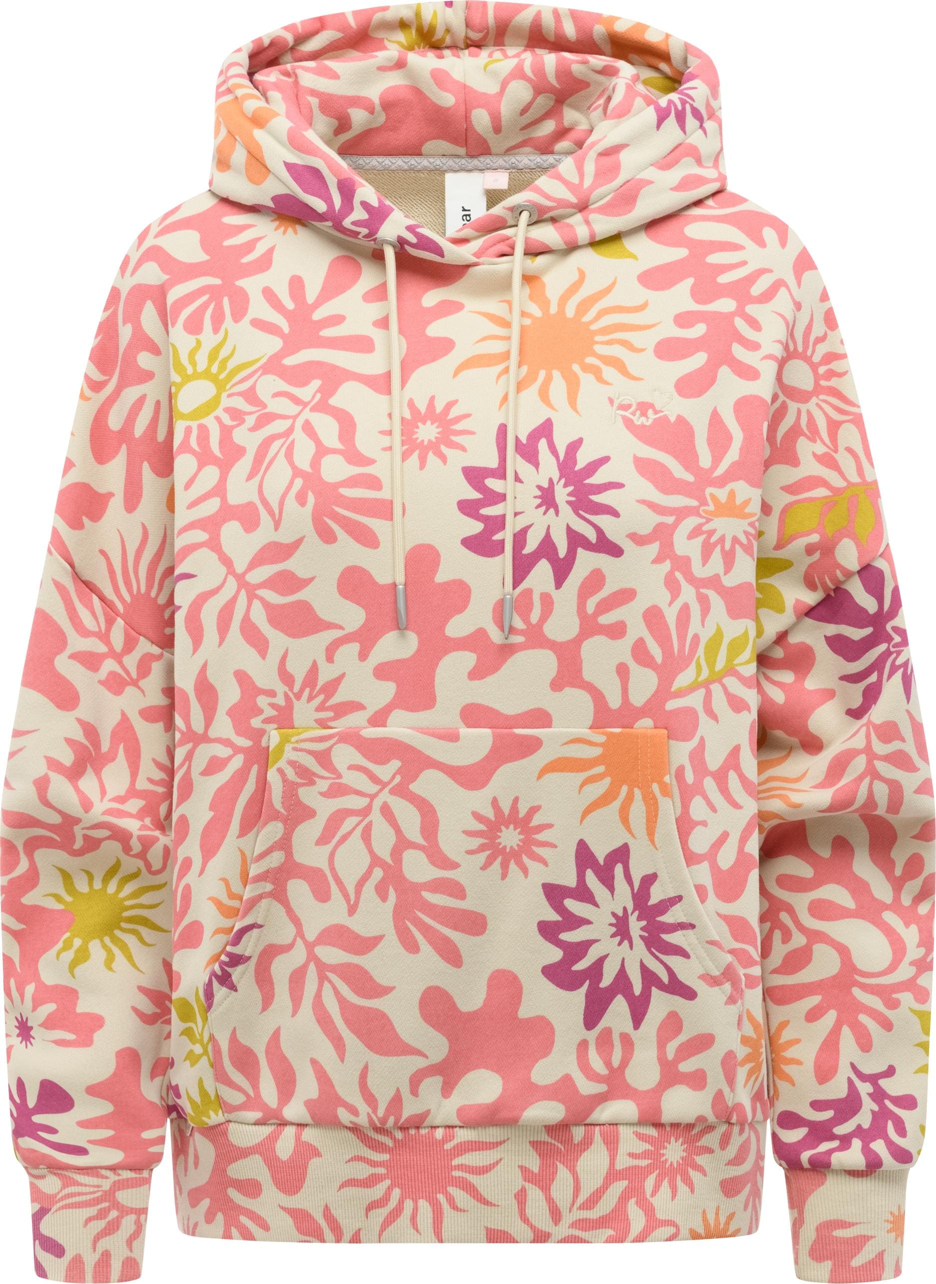 Ragwear Kapuzenpullover "Pirita Print" Hoodie mit verstellbarer Kapuze