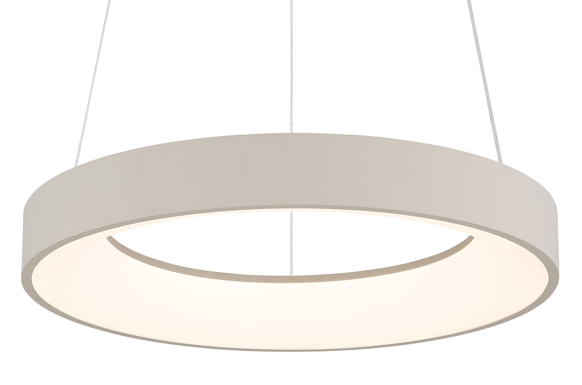 GLOBO LIGHTING Hängeleuchte »GALLEGOS« LED-Modul 1 Stk. LED Hängeleuchte für Esszimmer sandfarben