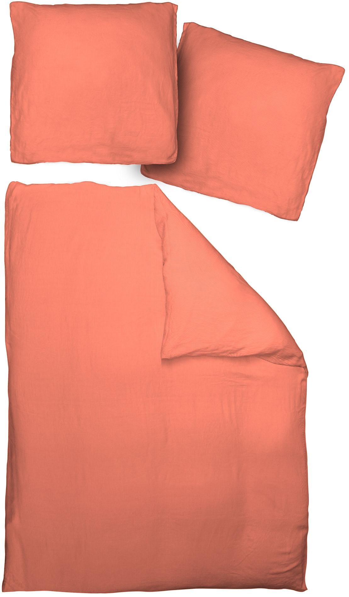 Adam Bettwäsche "Uni Collection light" 2 Stk. tlg. aus 100 % Bio-Baumwolle, günstig online kaufen