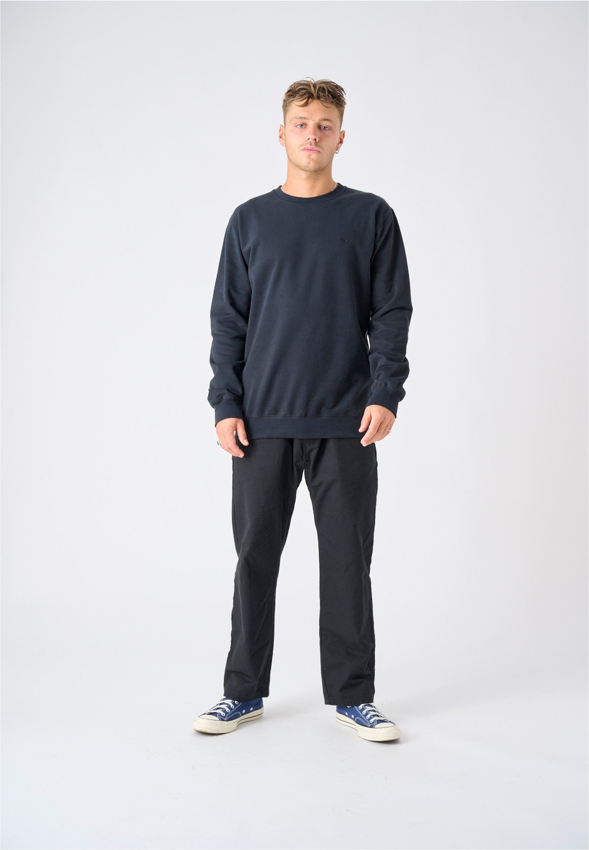 Cleptomanicx Sweatshirt »Ligull«, mit kleiner Möwen-Stickerei