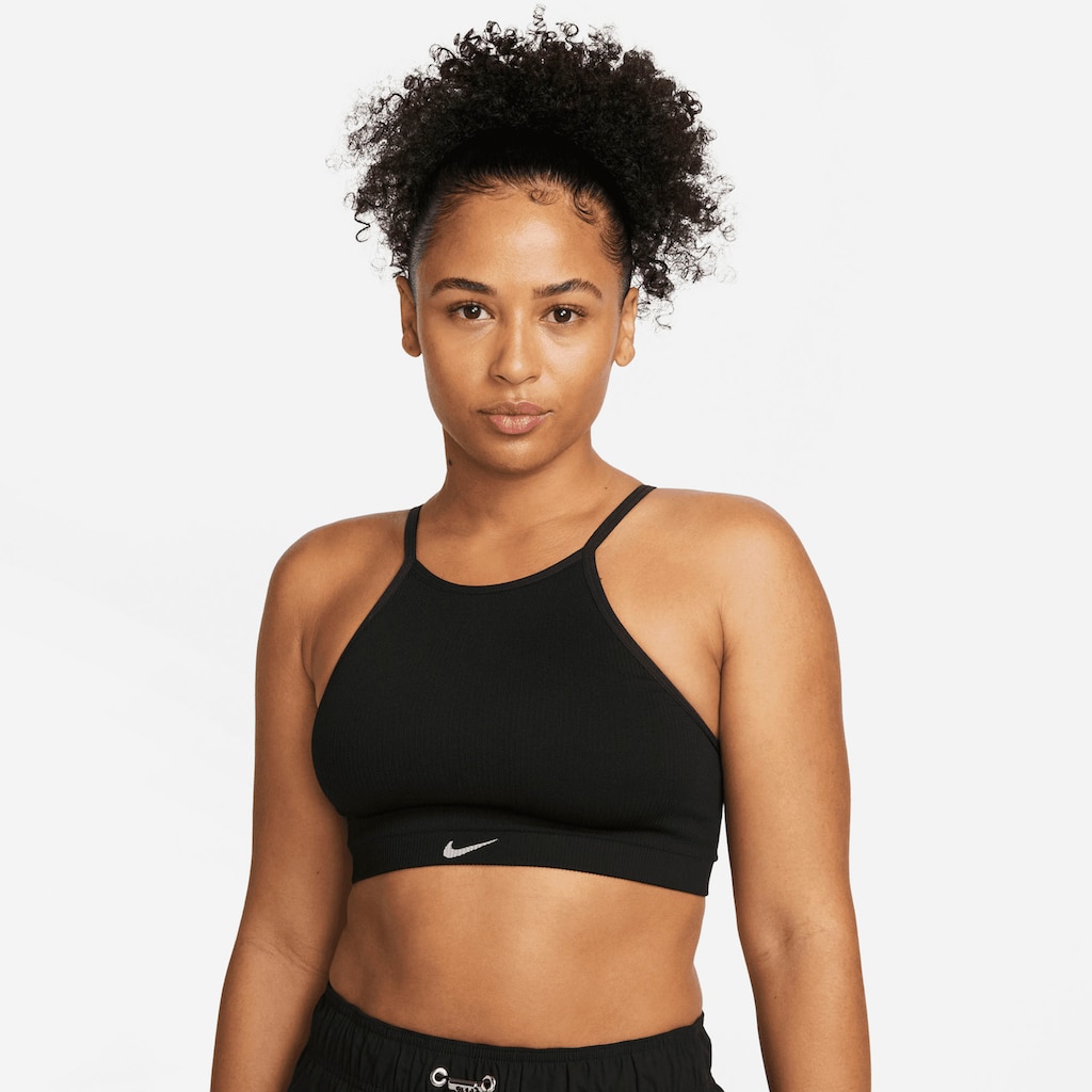 Nike Sport-BH »Dri-FIT Indy Seamless Women's Light-Support Padded Ribbed Sports Bra«