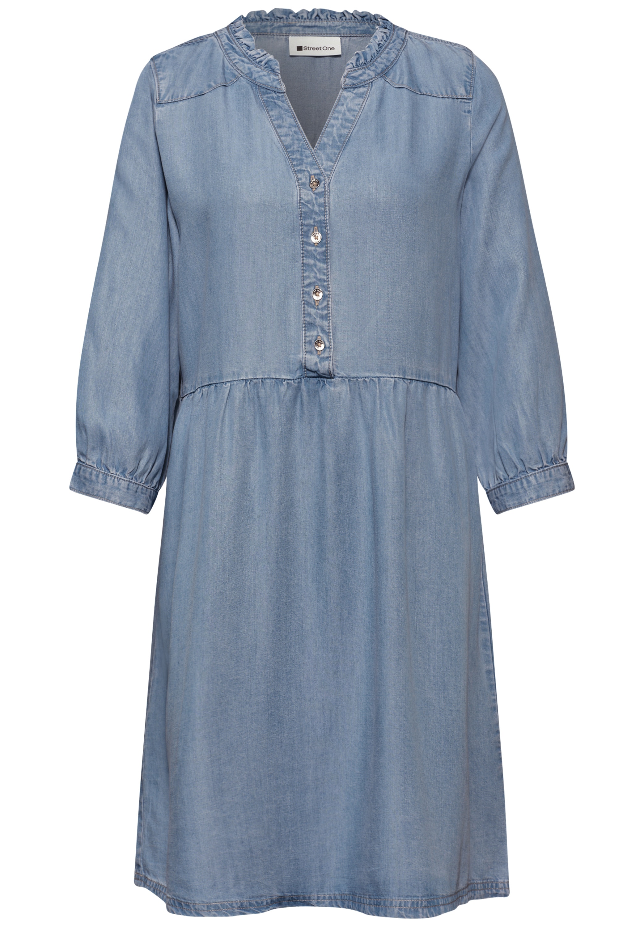STREET ONE Tunikakleid Ohne Taschen knielang