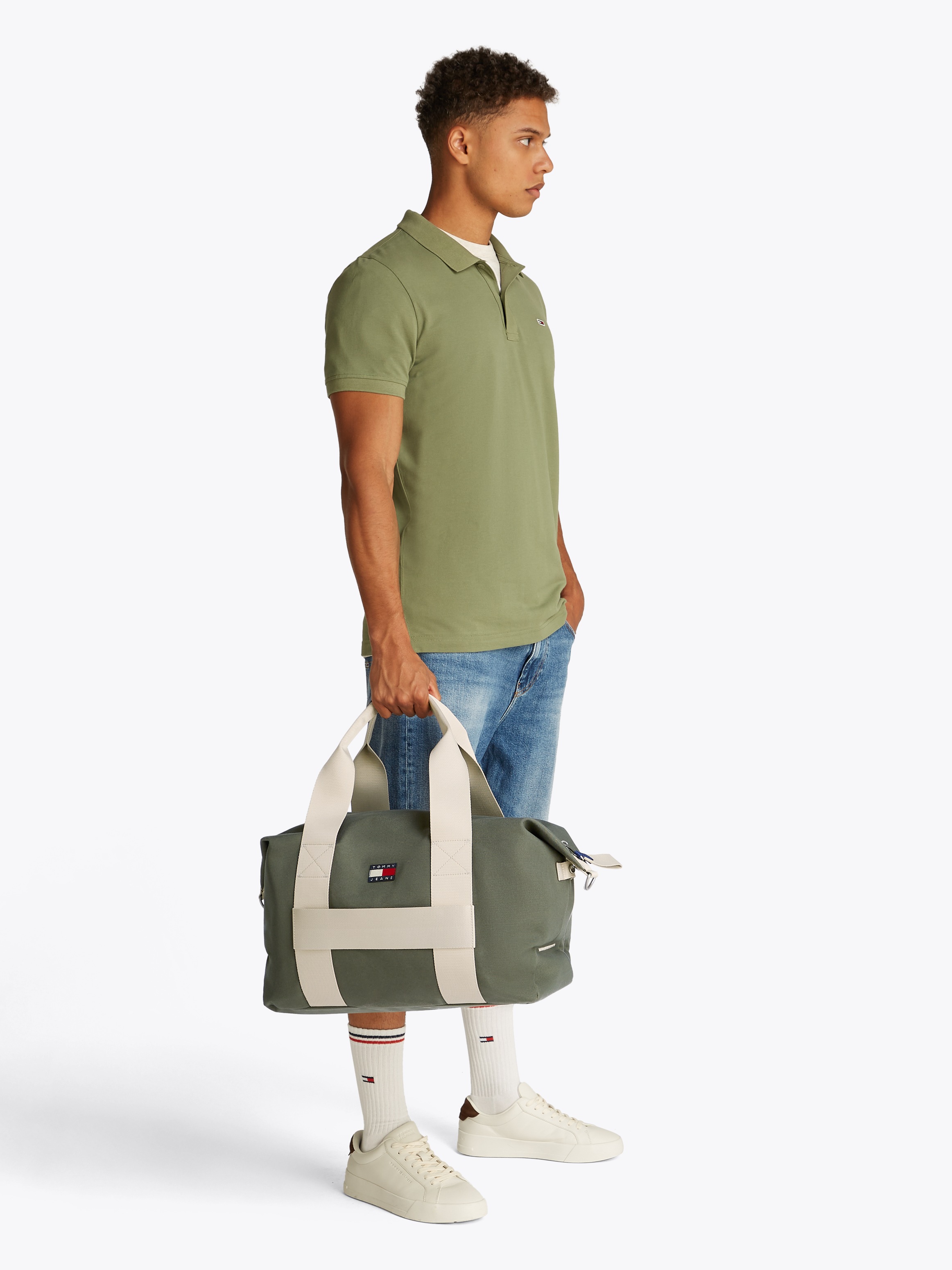 Tommy Jeans Weekender "TJM RETRO COOL DUFFLE" Unisex Umhängetasche, Henkelt günstig online kaufen