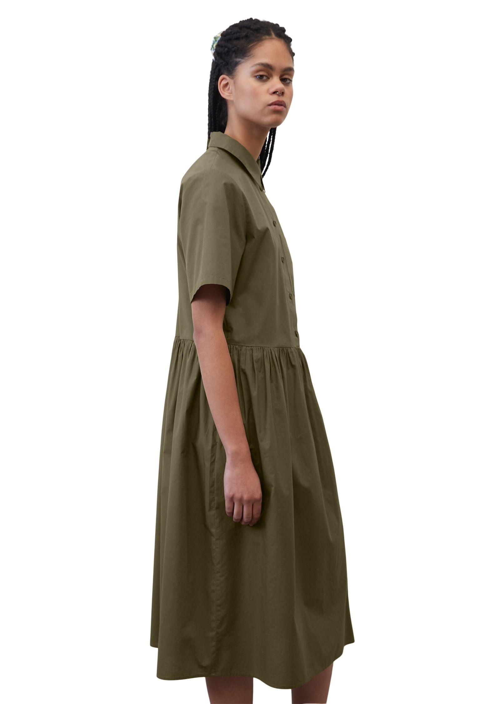 Marc O'Polo DENIM Blusenkleid »aus soft gewebter Baumwolle«