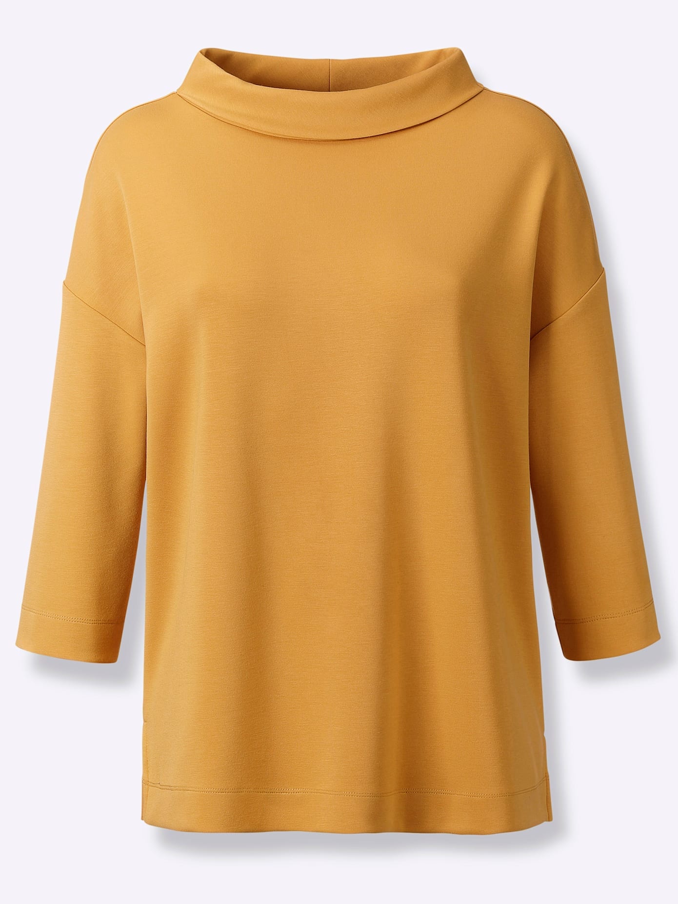 creation L 3/4-Arm-Shirt "Rollkragen-Shirt", 1 Stk. günstig online kaufen