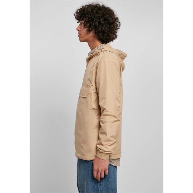 URBAN CLASSICS Sommerjacke »Herren Basic Pull Over Jacket«, (1 St.), ohne  Kapuze ▷ kaufen | BAUR