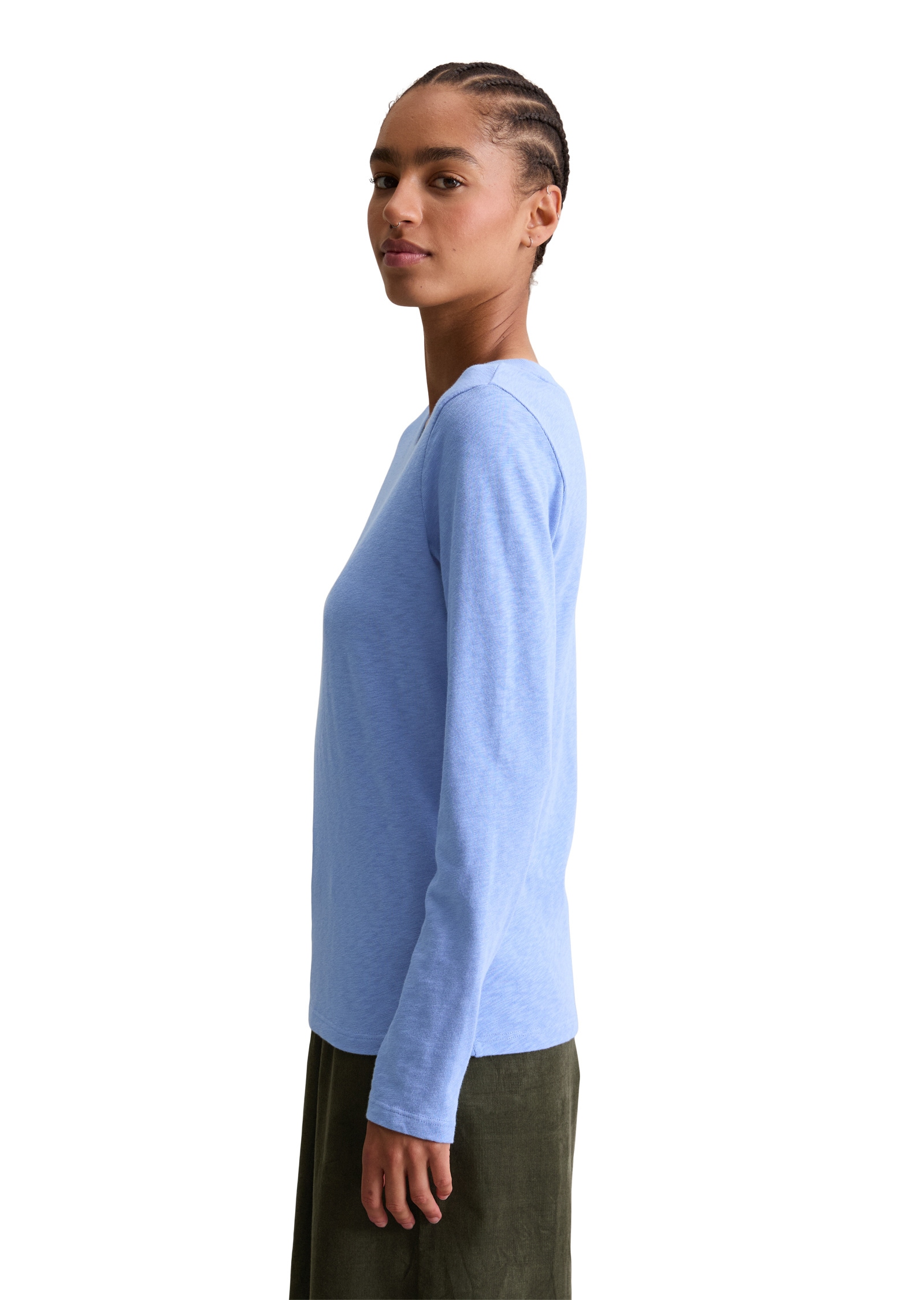 Marc O'Polo DENIM Langarmshirt »aus Heavy Slub Jersey«