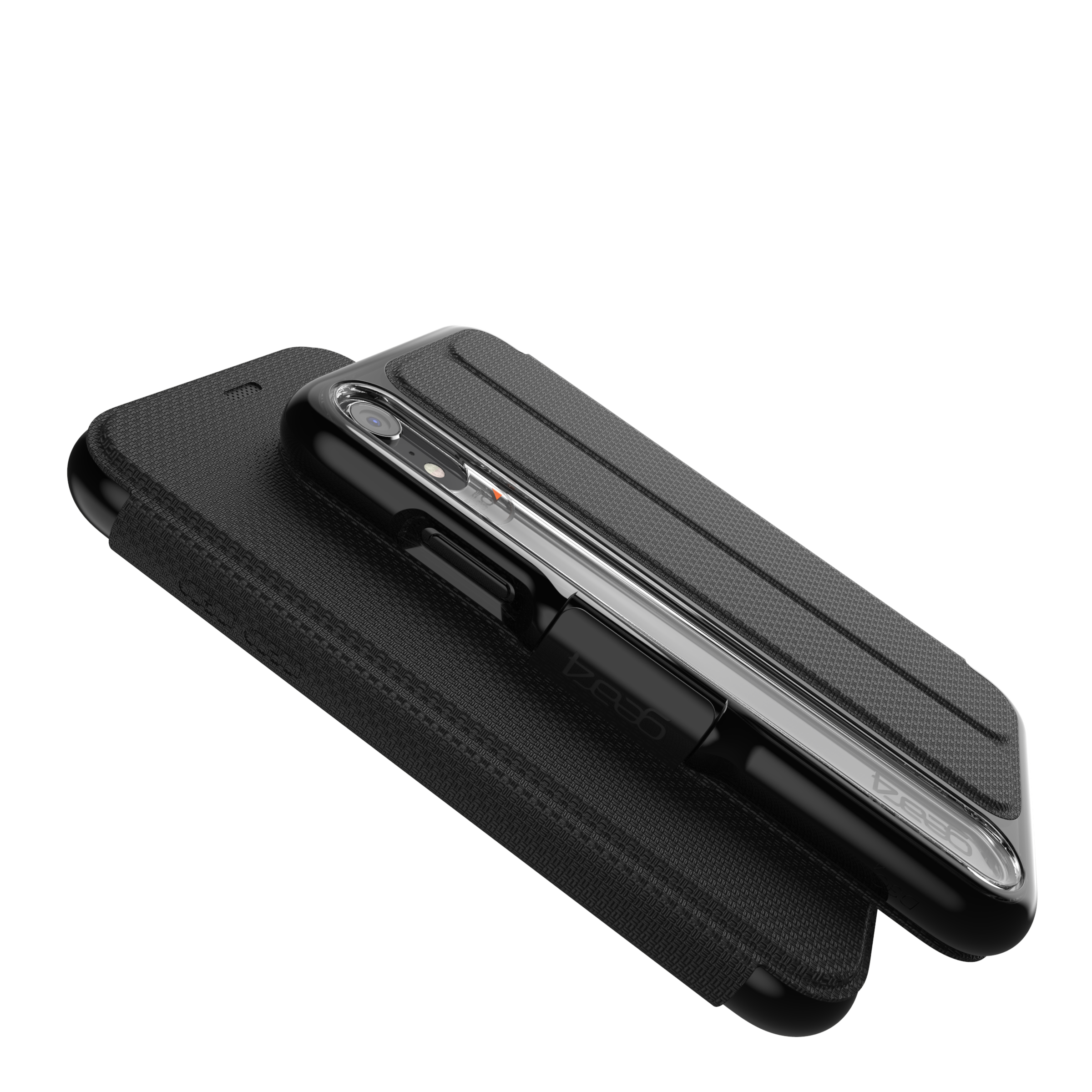 Gear4 Backcover »Oxford for iPhone XR black 33003 SCHWARZ«, iPhone XR