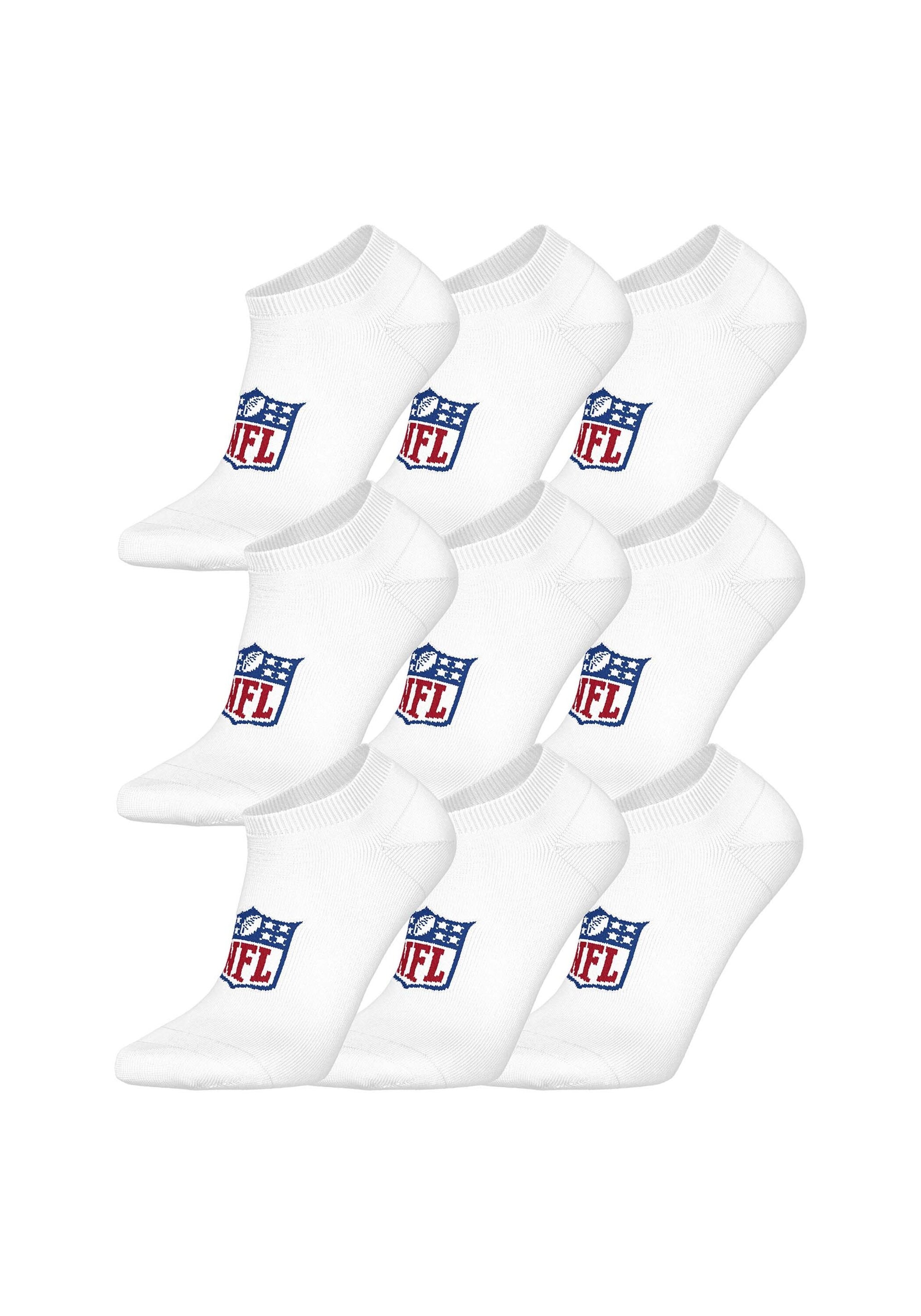 NFL Sneakersocken "Socken NFL SHIELD 9Pack Sneaker Socks 9er Pack"