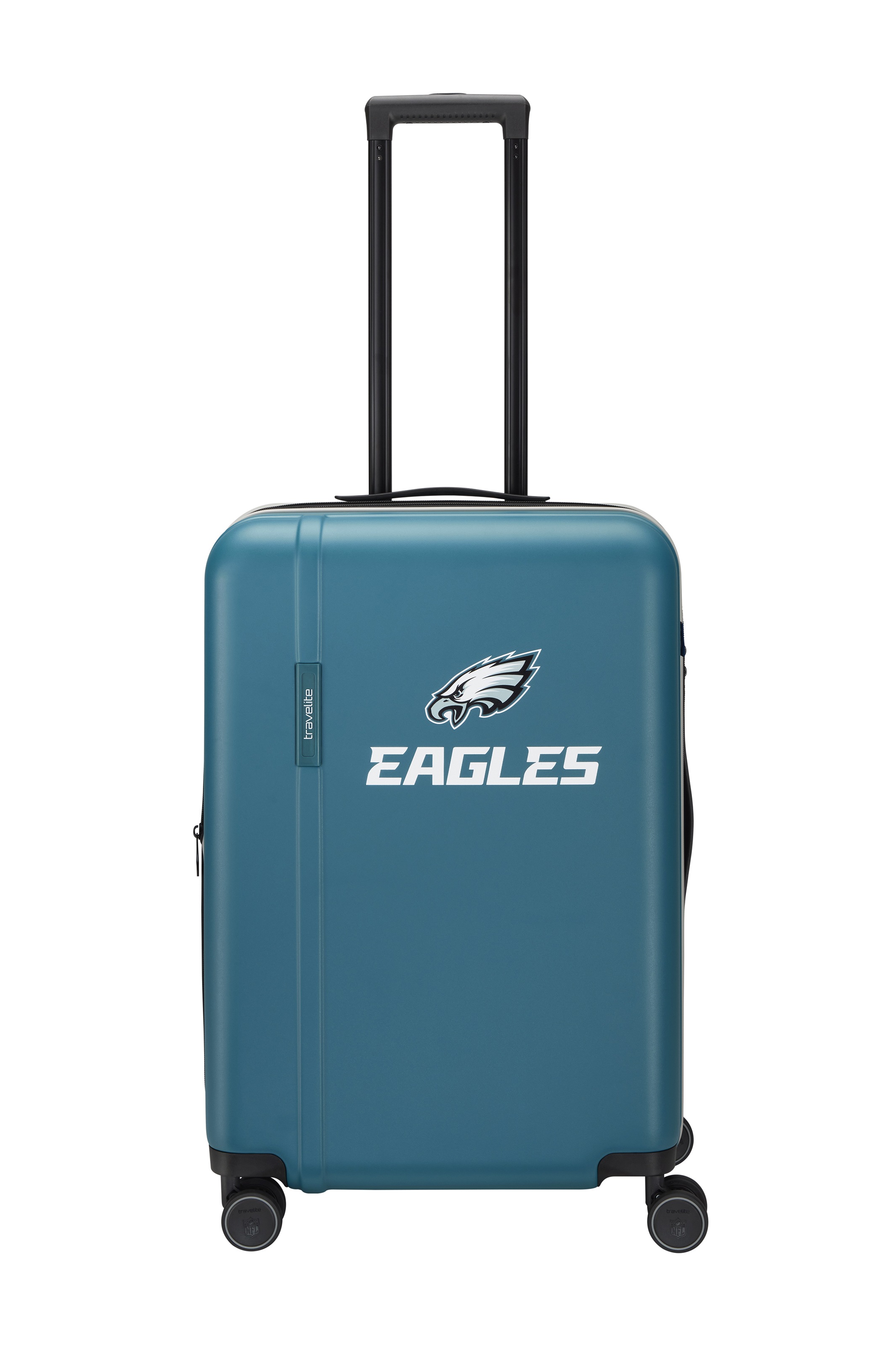 travelite "travelite x NFL Koffer Hartschale" 69 l 4 Rollen mit TSA-Schloss und 4 Doppelrollen – offizielles NFL-Teamdesign