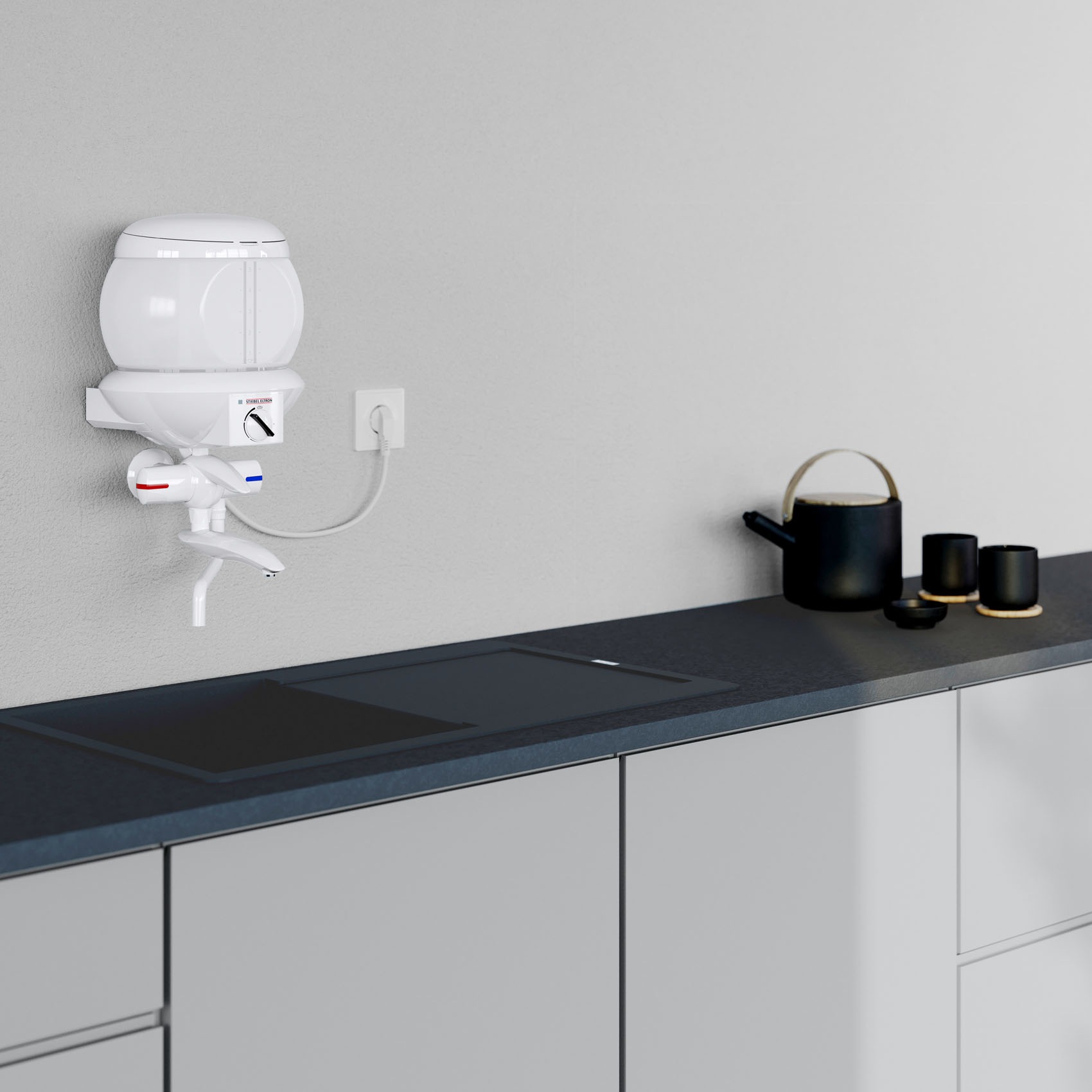 STIEBEL ELTRON Kochendwassergerät »EBK 5 G«, 5 l, für die Küche, Glas