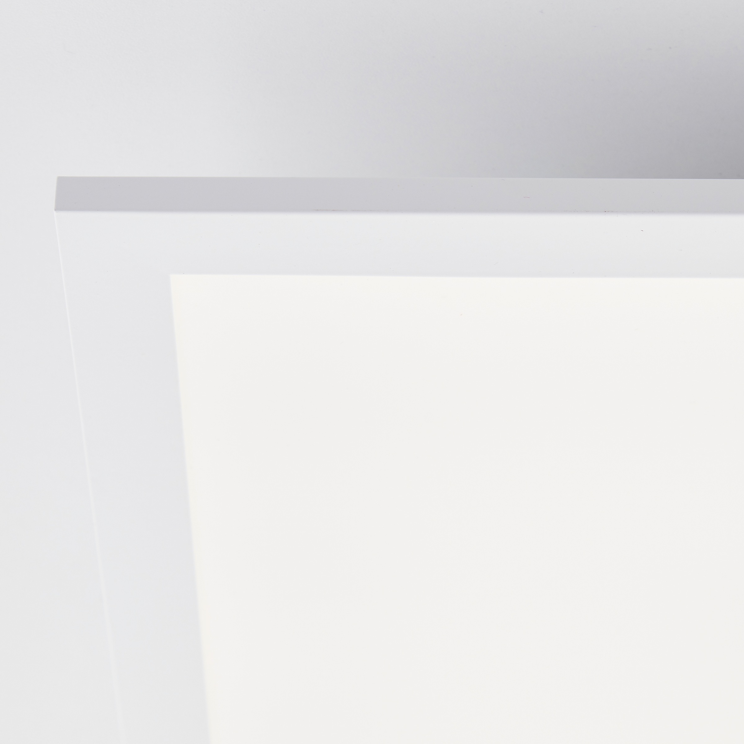 Brilliant LED Deckenleuchte »Briston«, 45 x 45 cm, 2500 lm, 3000-6500 K, IC-RGB, dimmbar, Aluminium, weiß