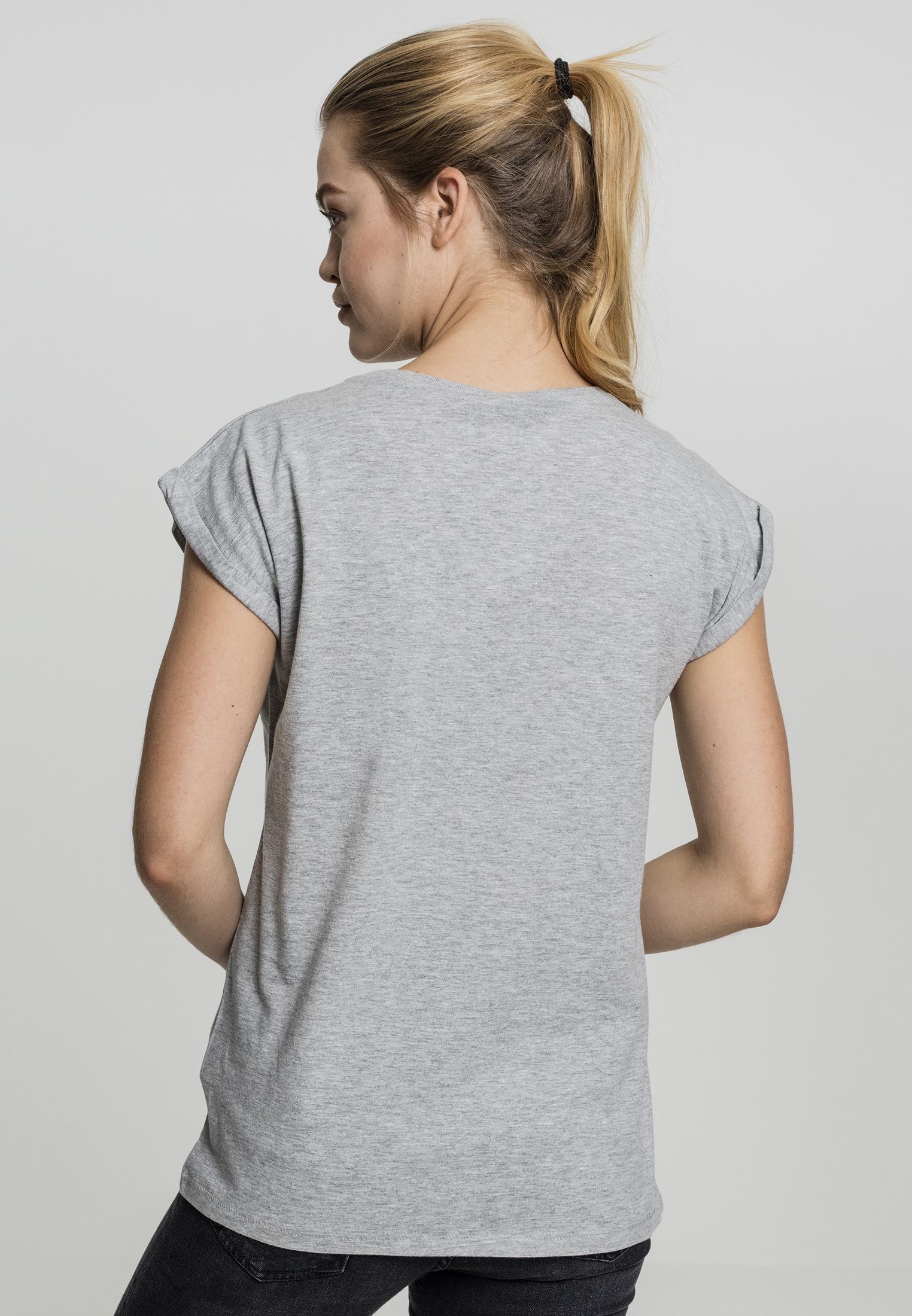 Merchcode Kurzarmshirt »Damen Ladies Justin Bieber Tee«, (1 tlg.)