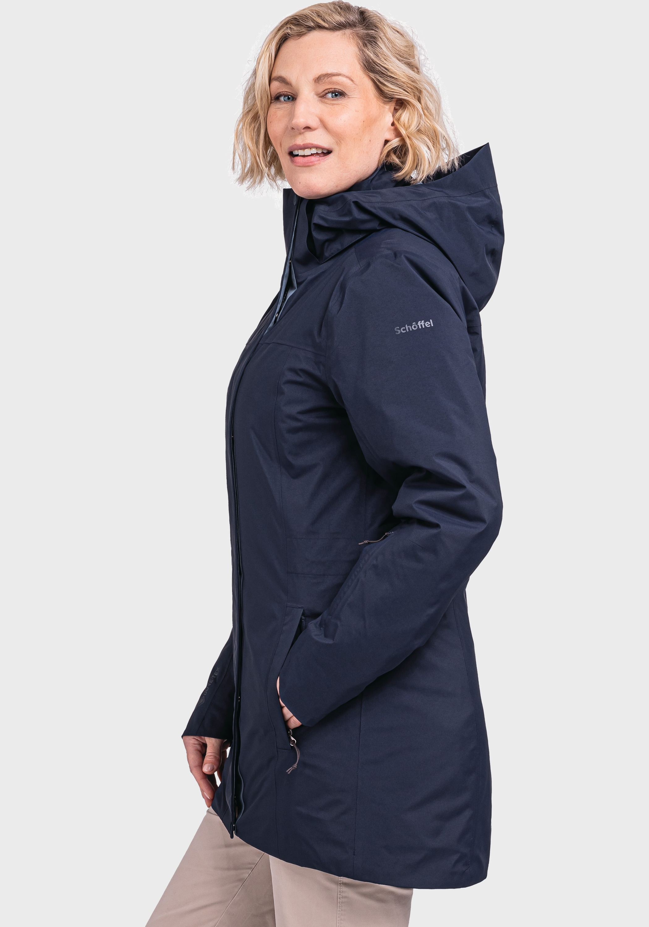 Schöffel Doppeljacke »3in1 Parka Barth L«, mit Kapuze