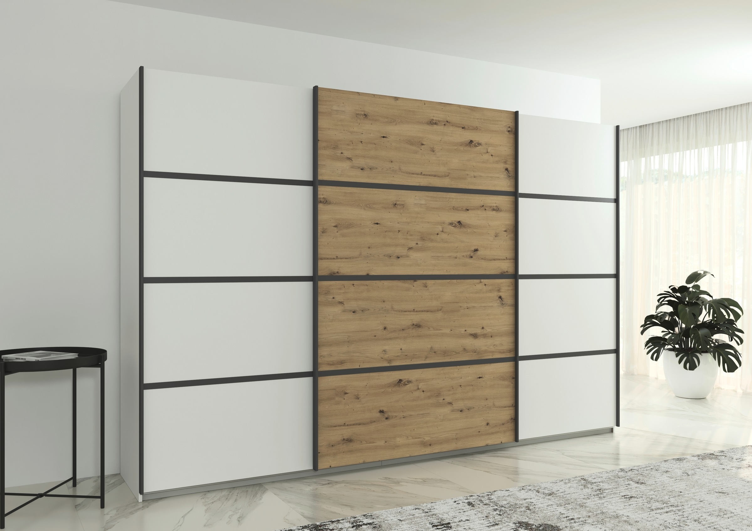 Thumbnail - rauch Kleiderschrank "Schwebetürenschrank OTTO´s Choice Garderobe Schrank TOP ANGEBOT Avola" 3 verschiedene Ausstattunge...