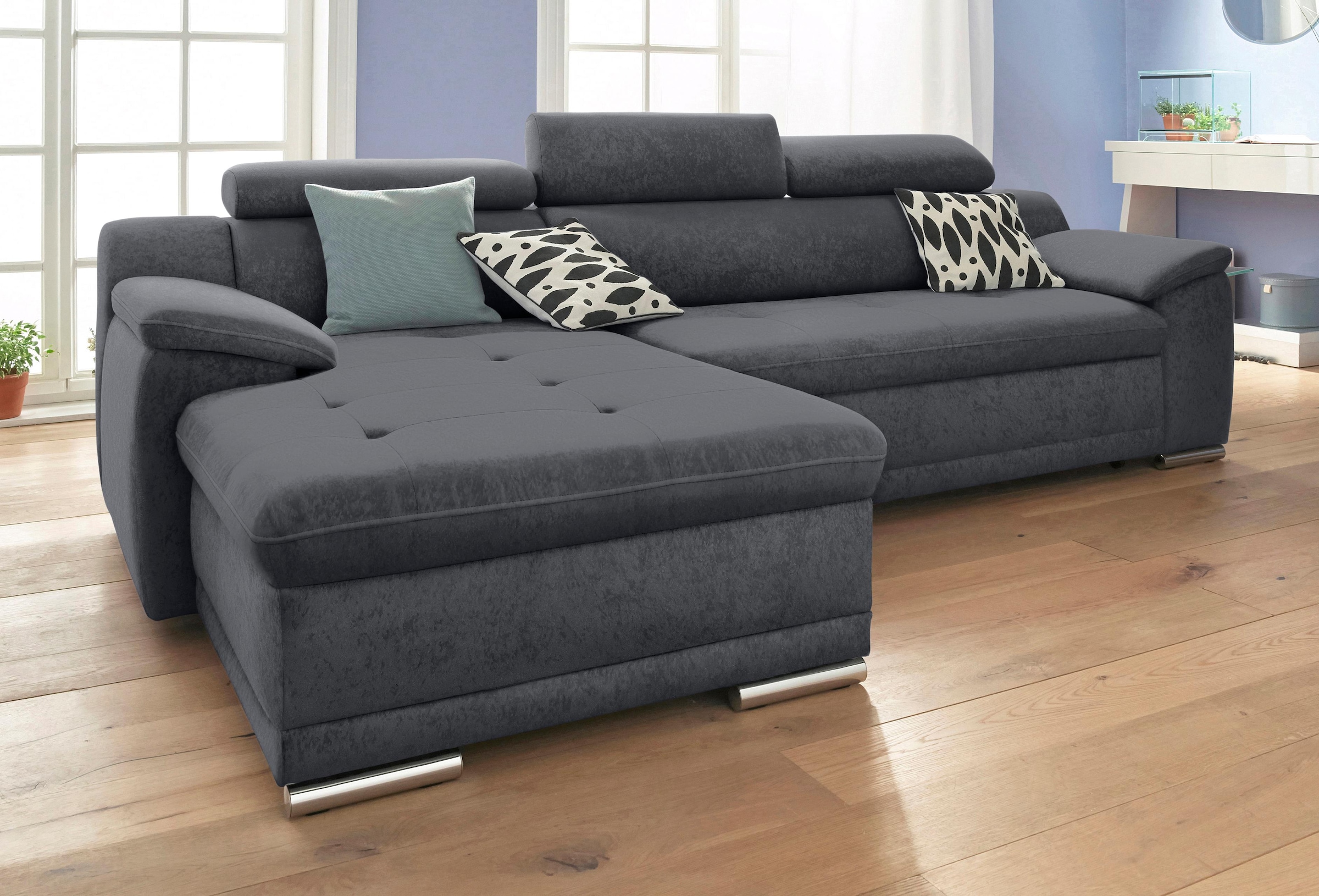 sit&more Sit&more Ecksofa »Andiamo L-Form« pato...