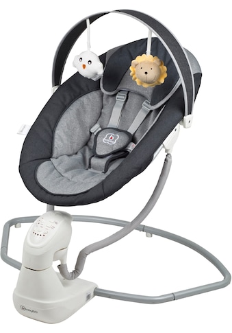 Babywippe »Cuddly, anthracite«, bis 9 kg, elektrisch, mit Sound