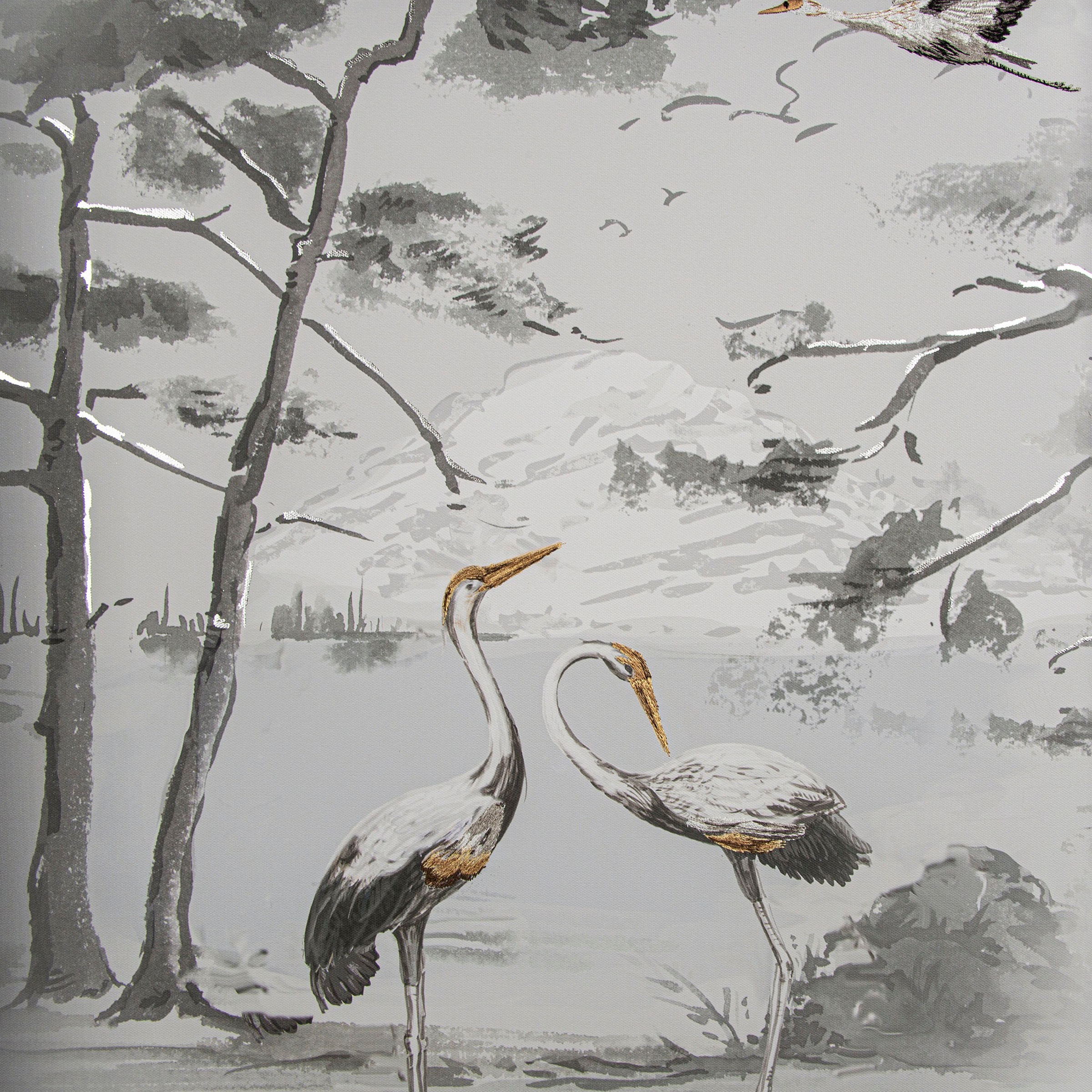 LAURA ASHLEY Leinwandbild »Animalia«, (1 St.), Leinwandbild Metallic 80x60cm